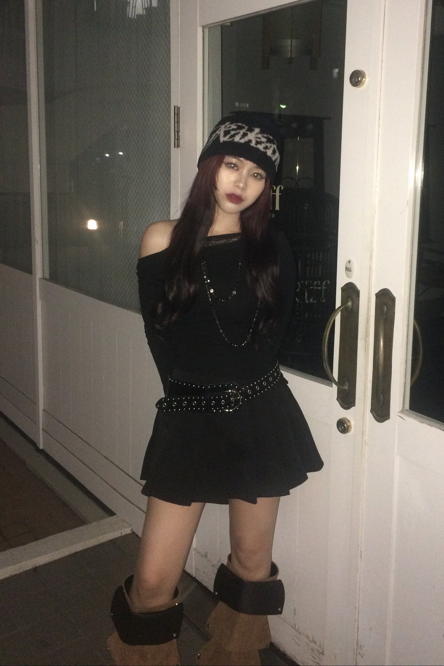 ワンショルダーレーストップス NA10165