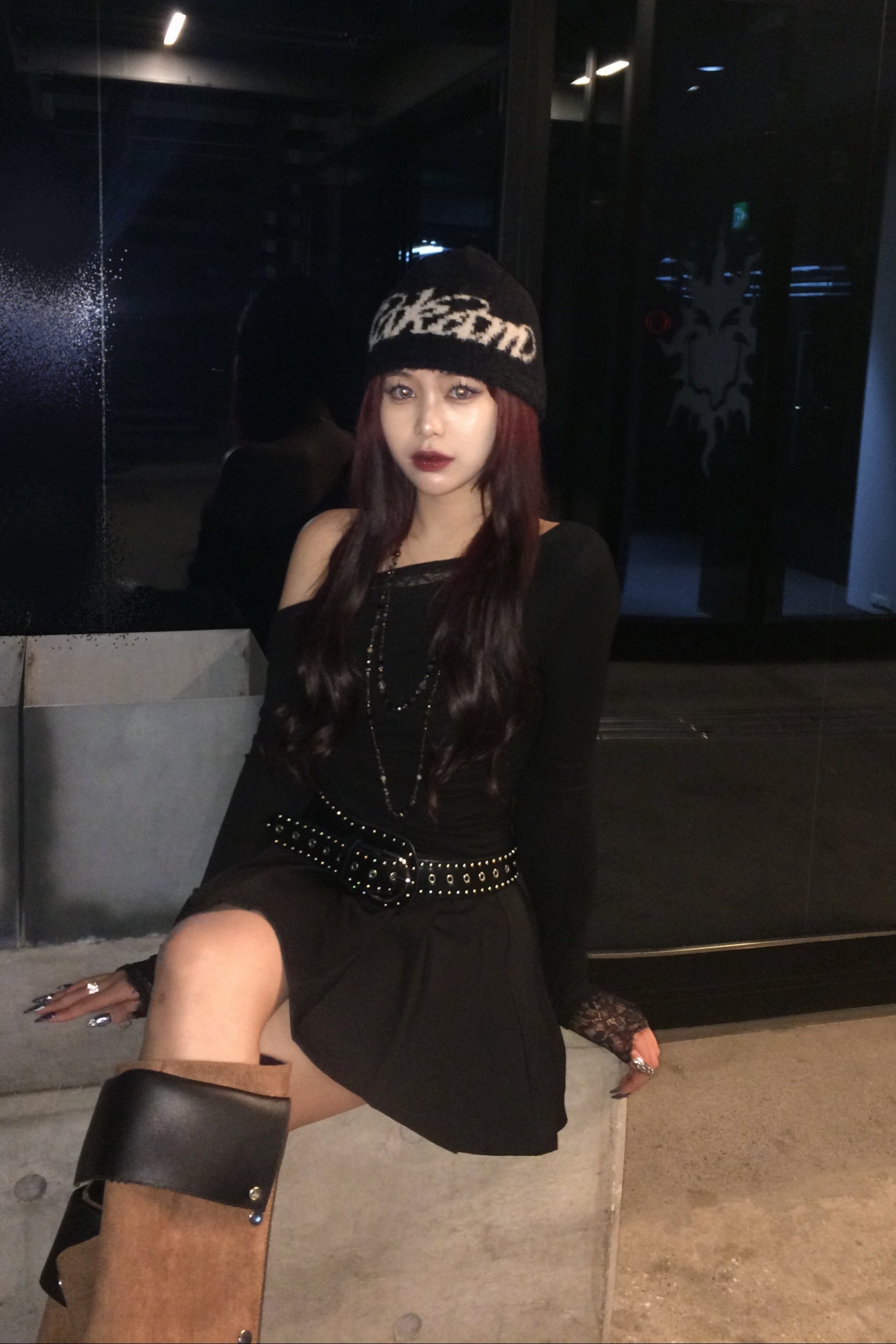 ワンショルダーレーストップス NA10165