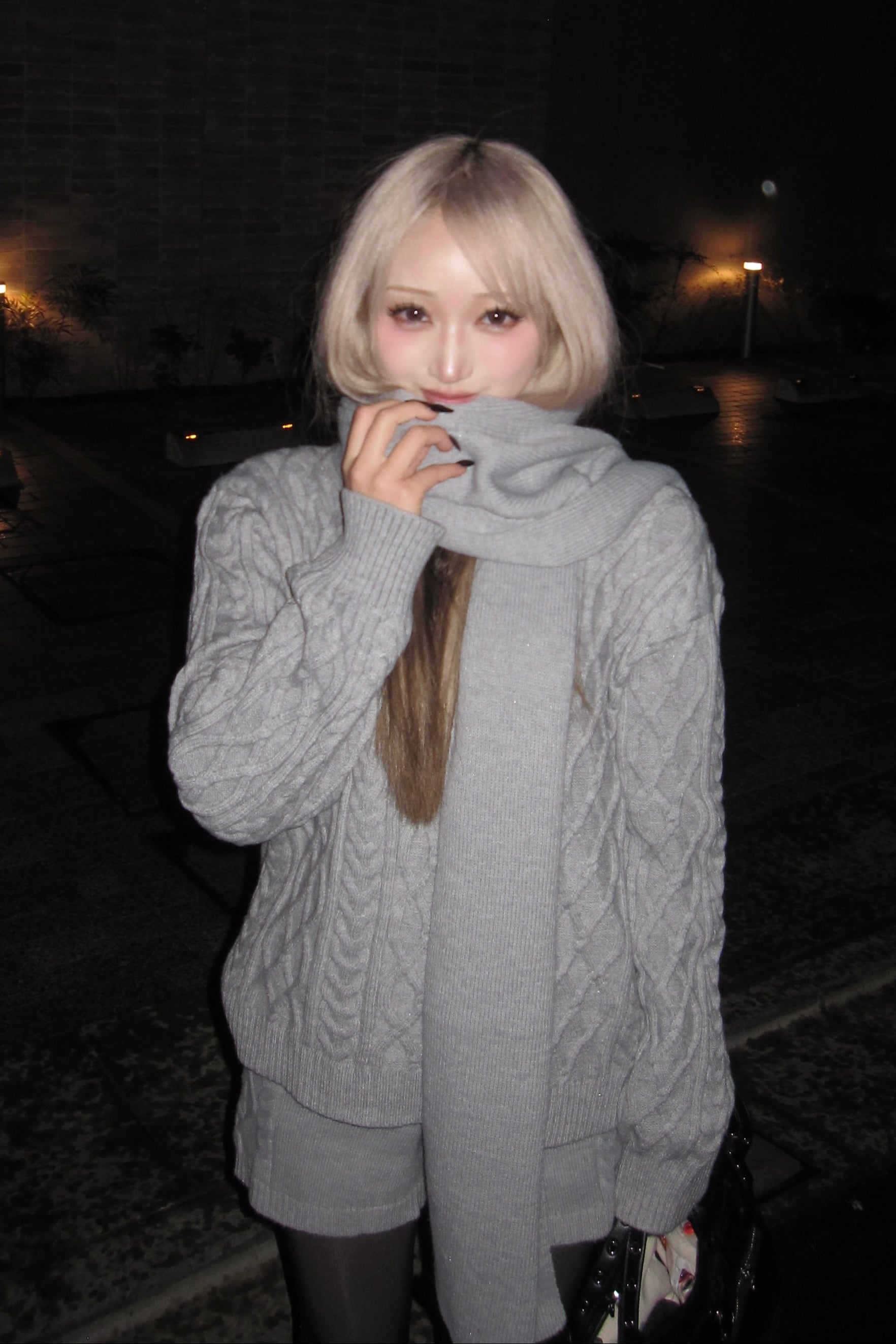 グレーニットセットアップ NA10397