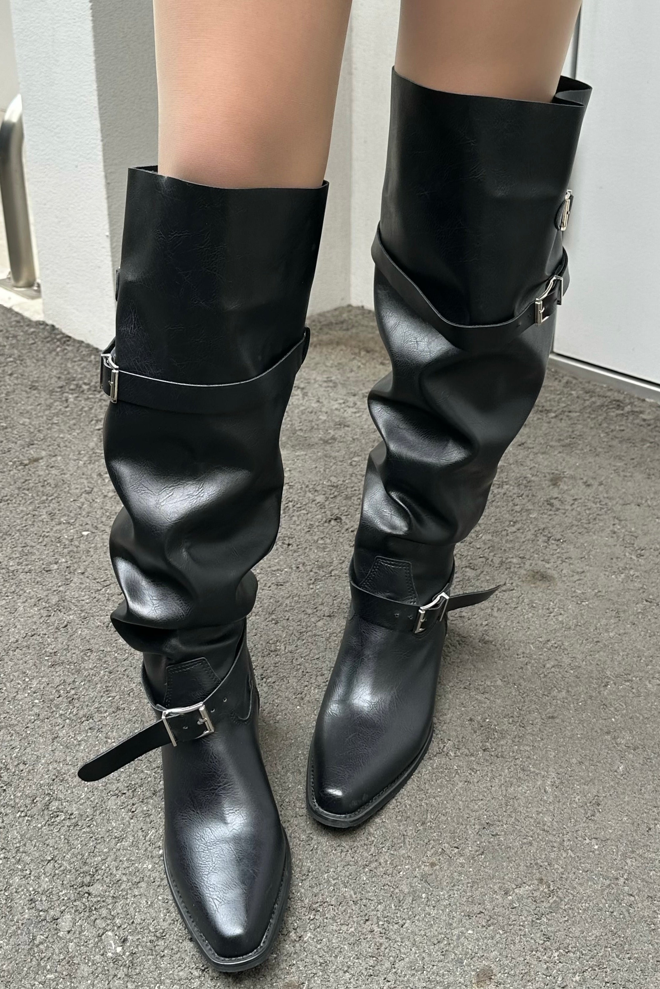 ハイカットベルトブーツ NA10412