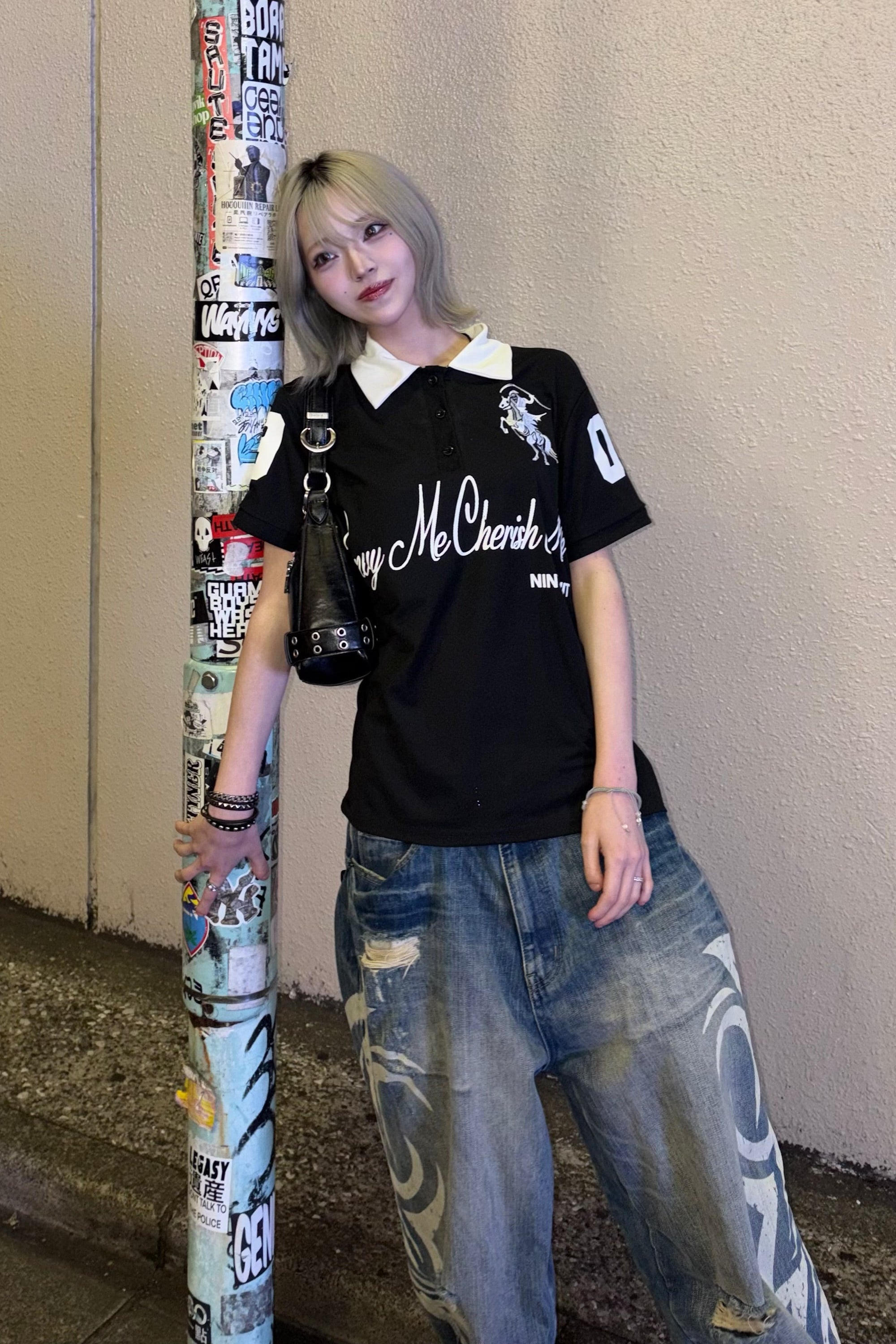 襟付きユニフォームTシャツ NA10567