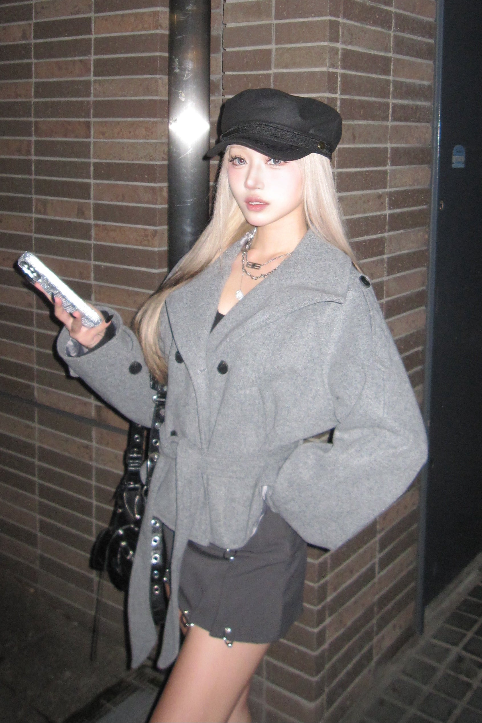 ウエストタイクロップドジャケット NA10396