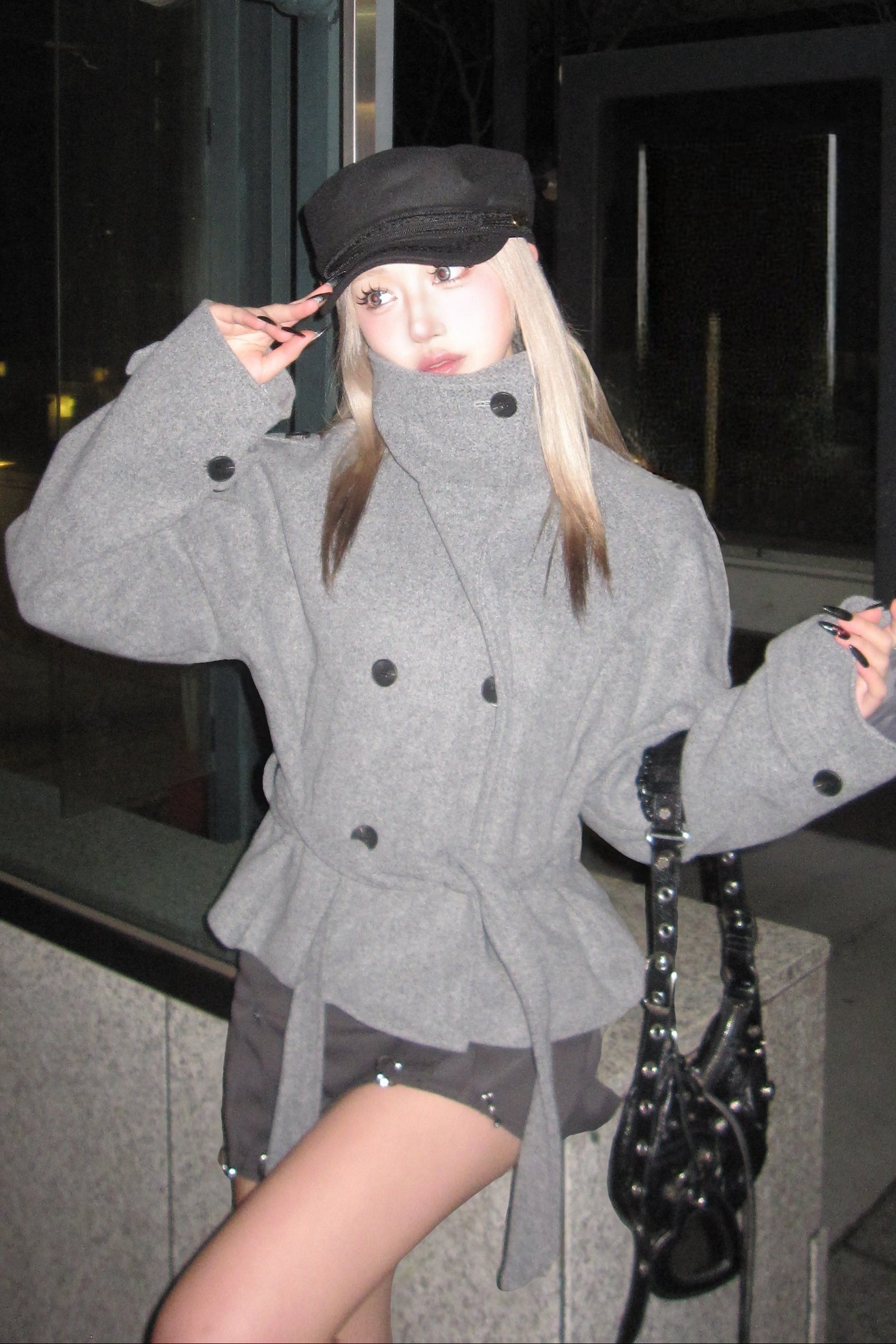 ウエストタイクロップドジャケット NA10396