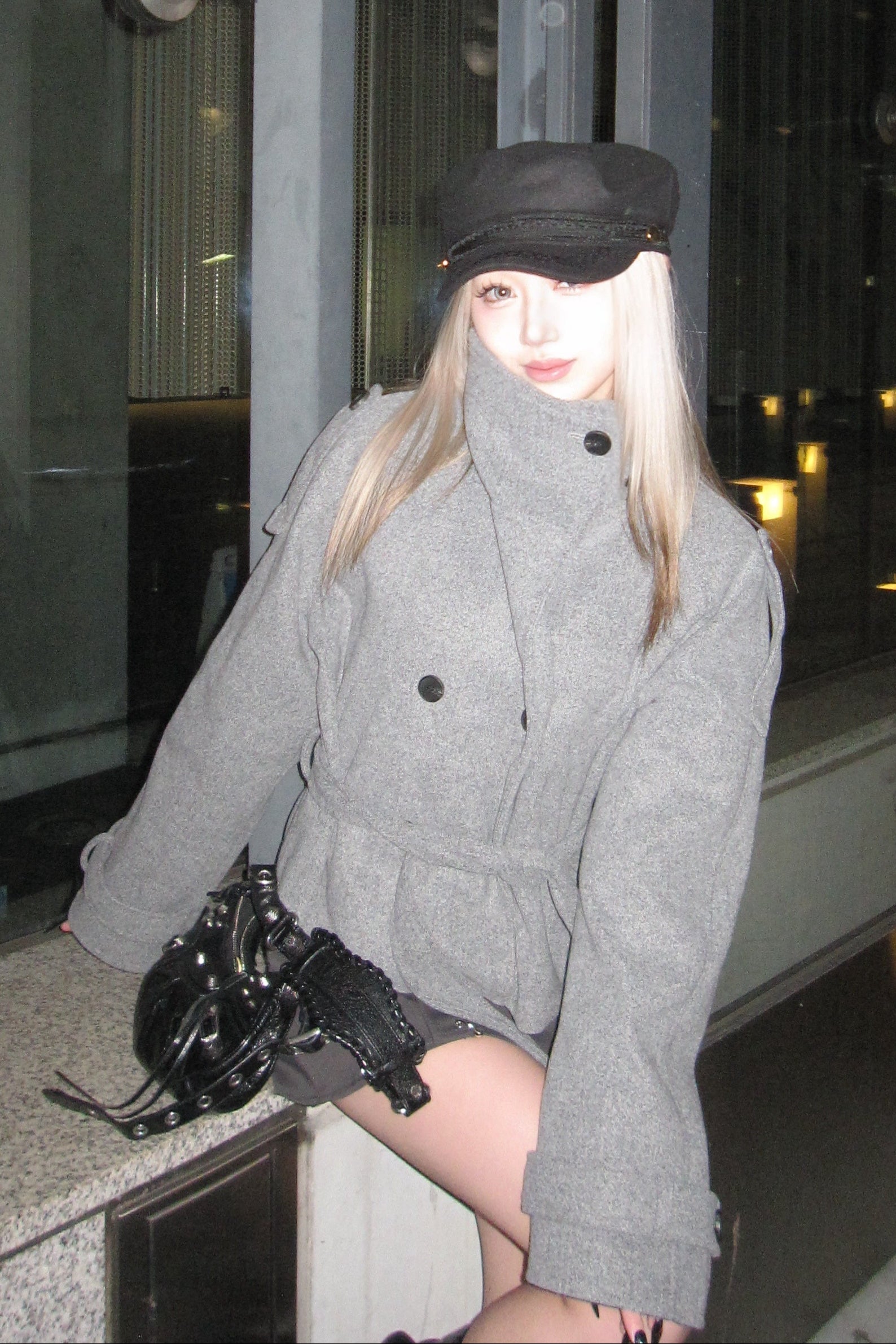 ウエストタイクロップドジャケット NA10396