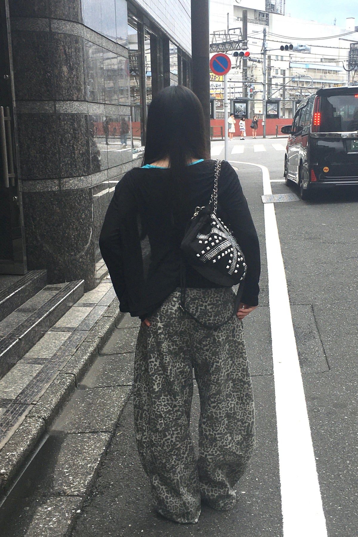 レオパードワイドパンツ NA10870
