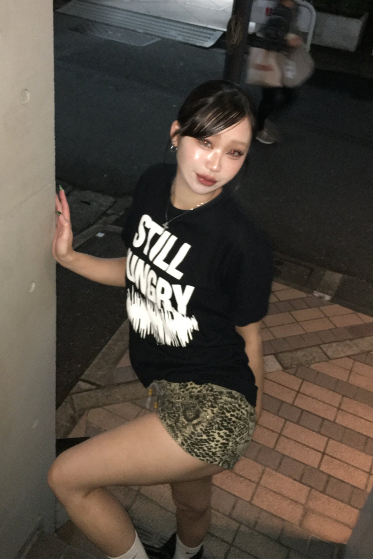 ローライズパイソンパンツ NA10979