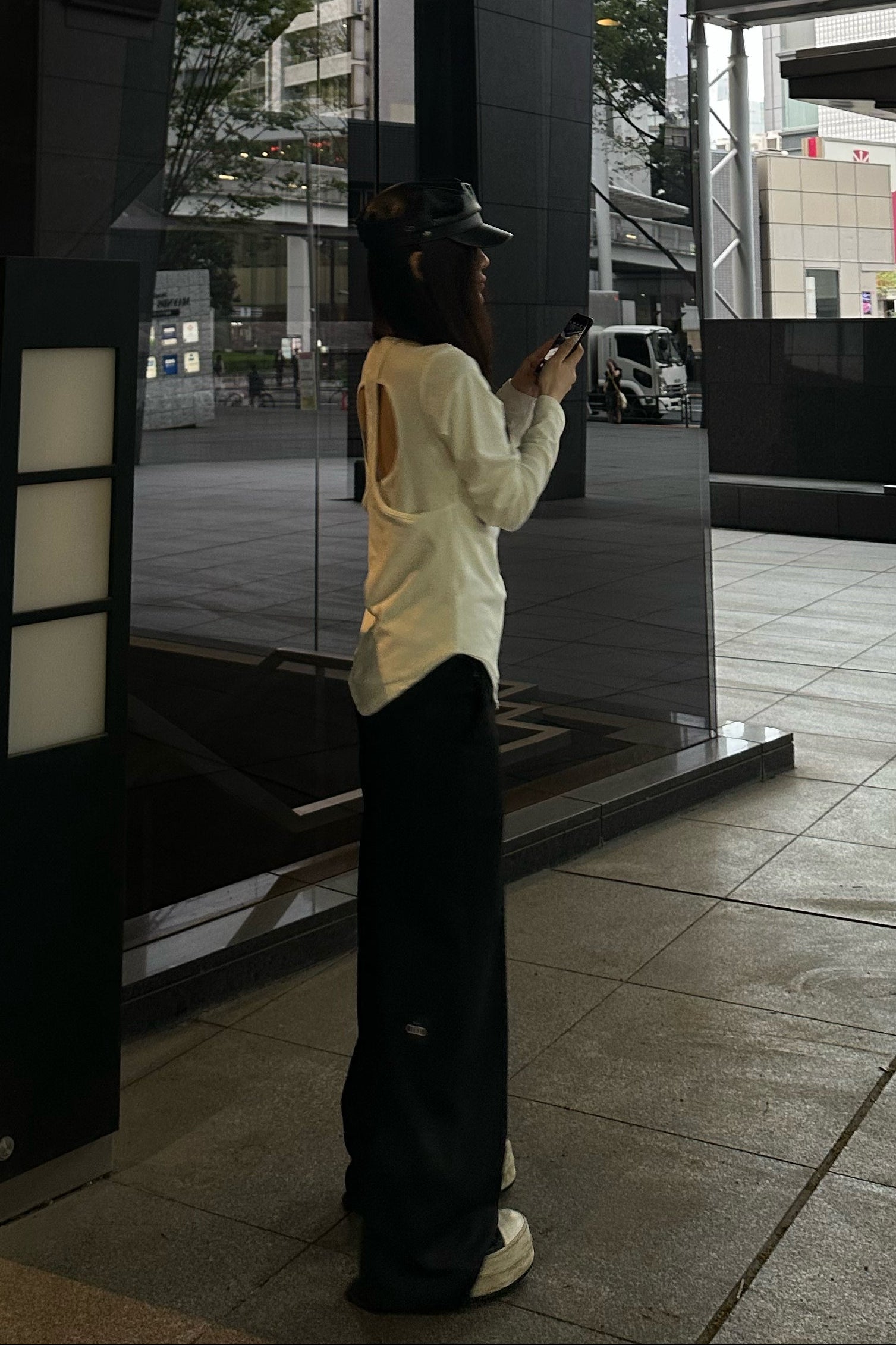 ウエストデザインワイドパンツ NA10488