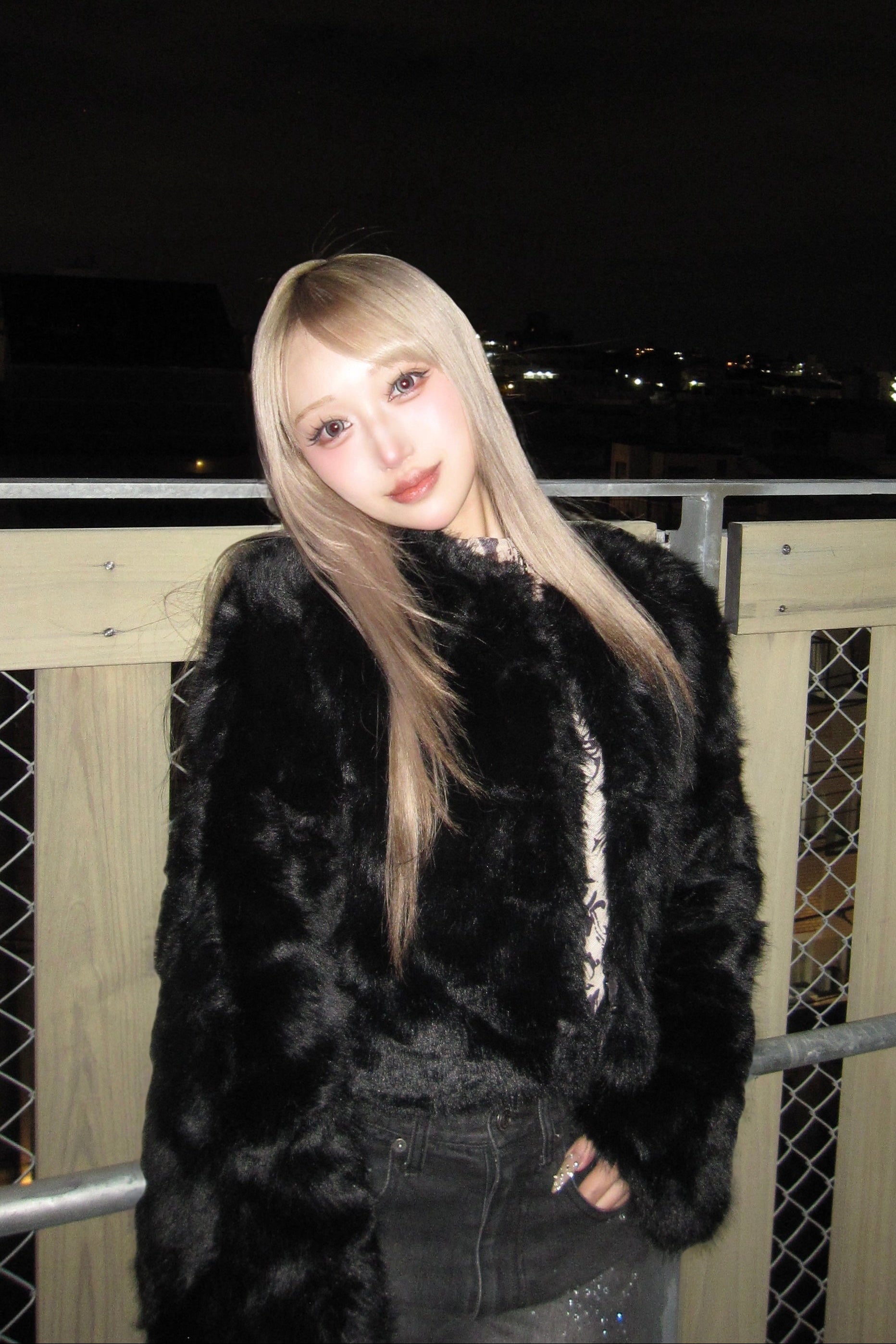 フェイクファージャケット NA10185