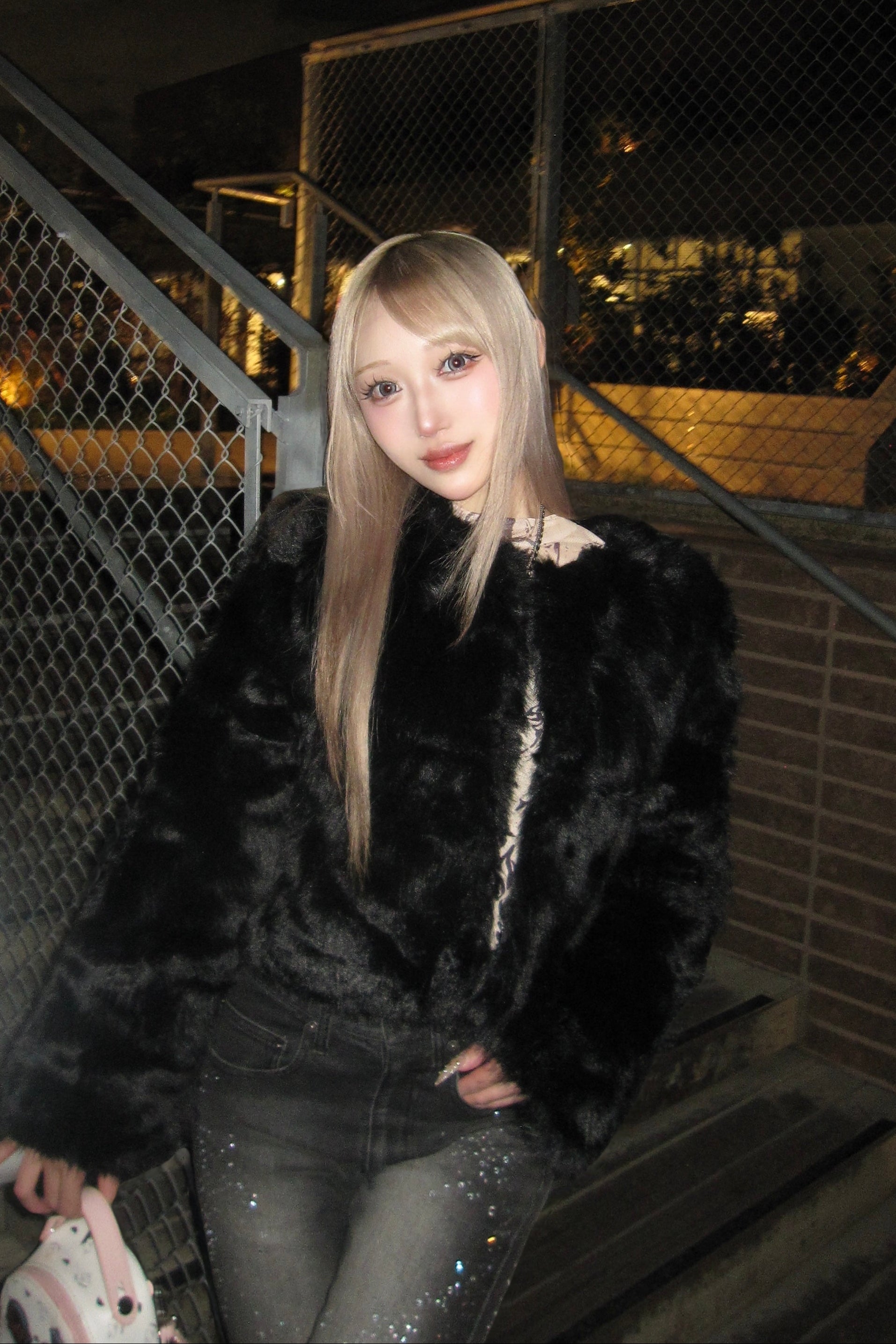 フェイクファージャケット NA10185