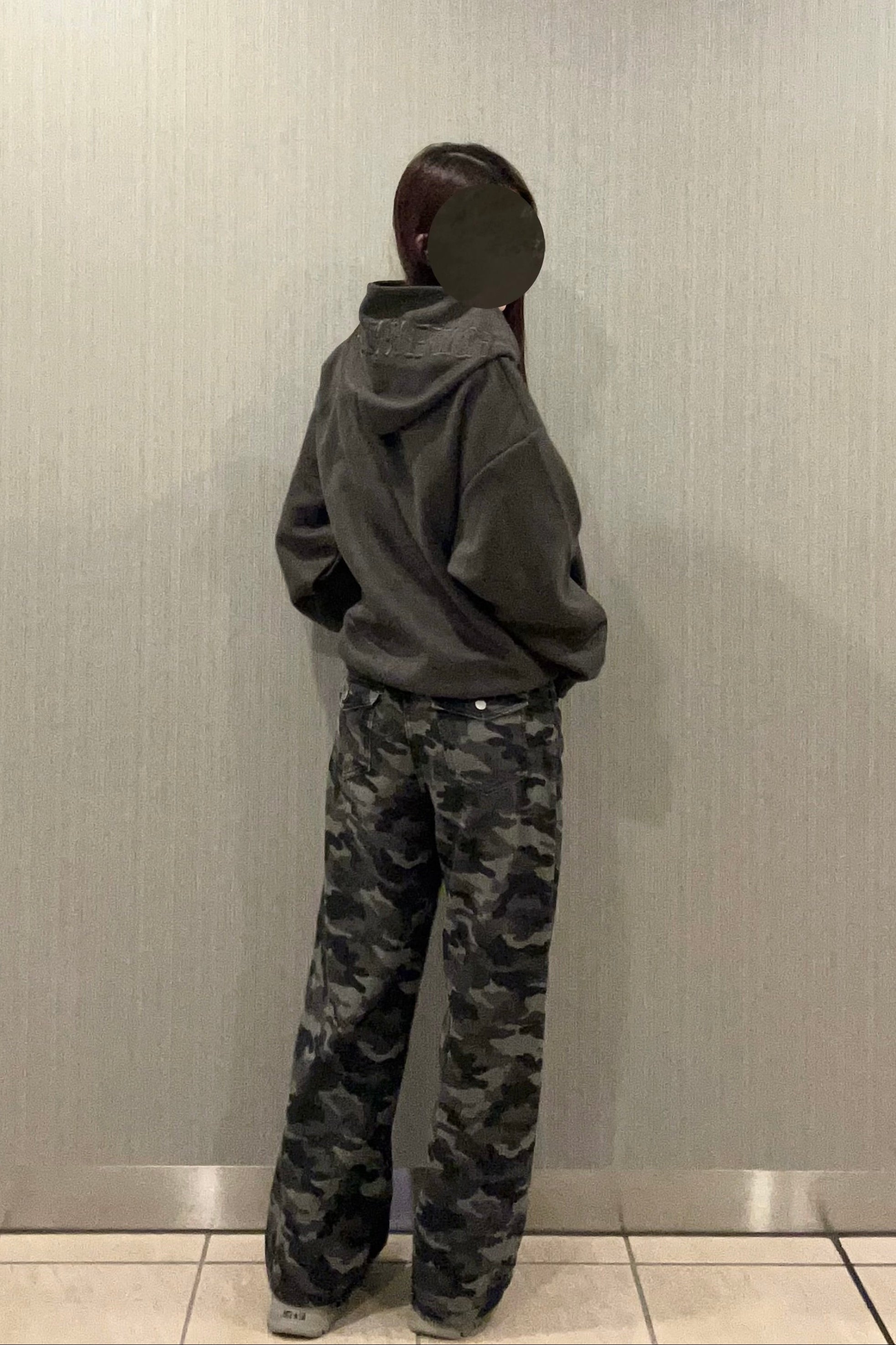 カモフラワイドパンツ NA10529