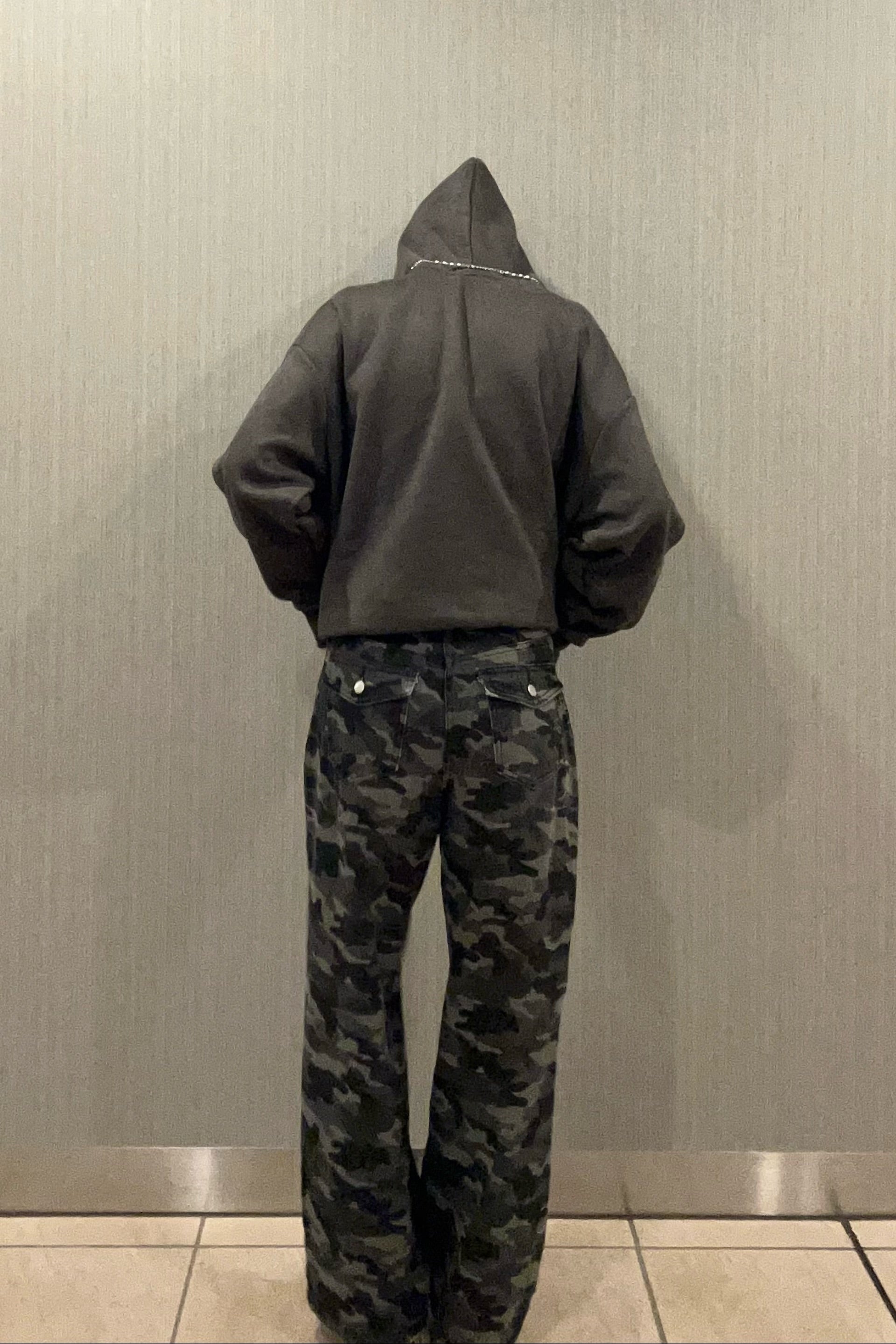 カモフラワイドパンツ NA10529