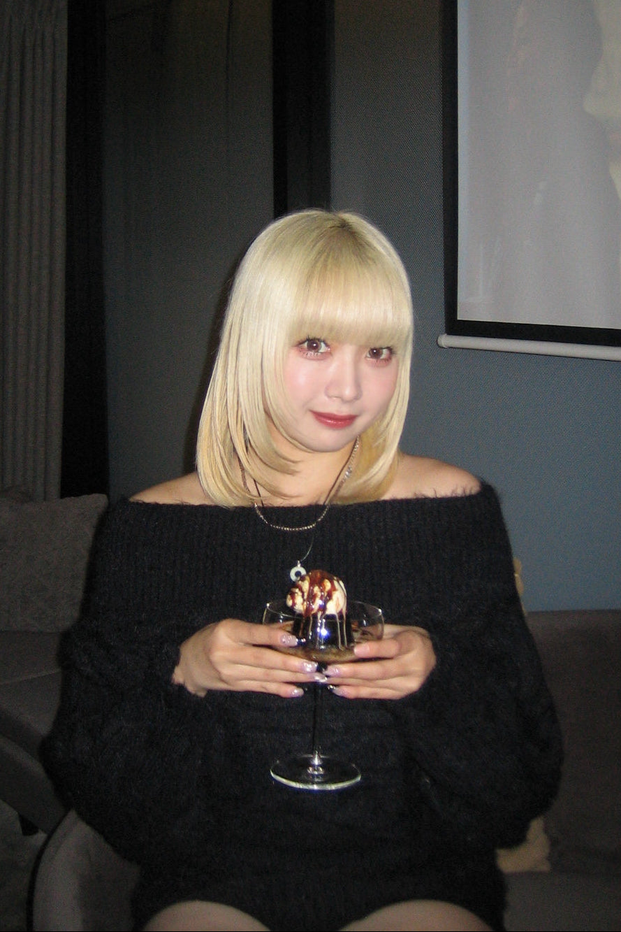 ルーズオフショルニット NA10236