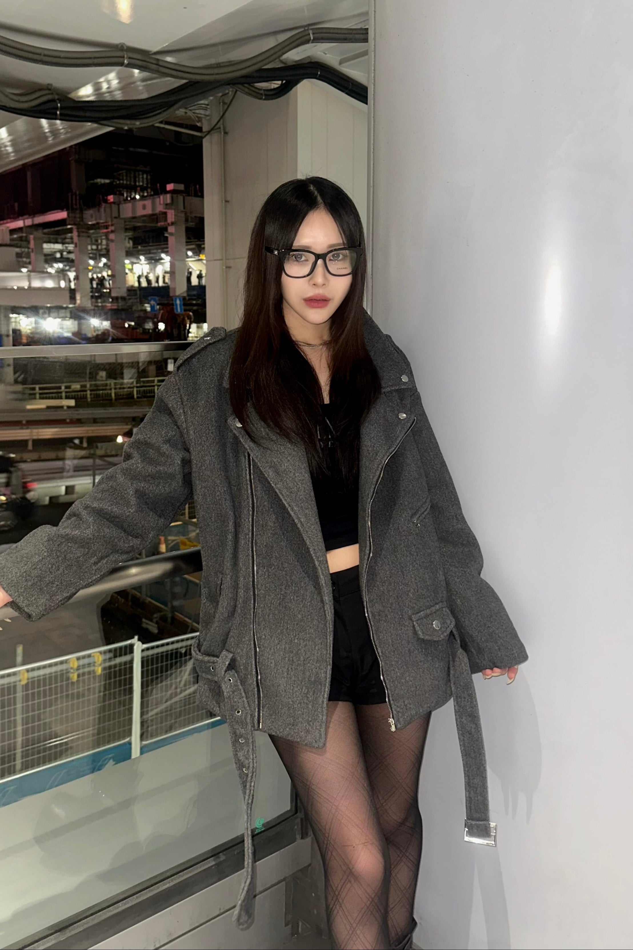 シャギーオーバーライダースコート NA10207