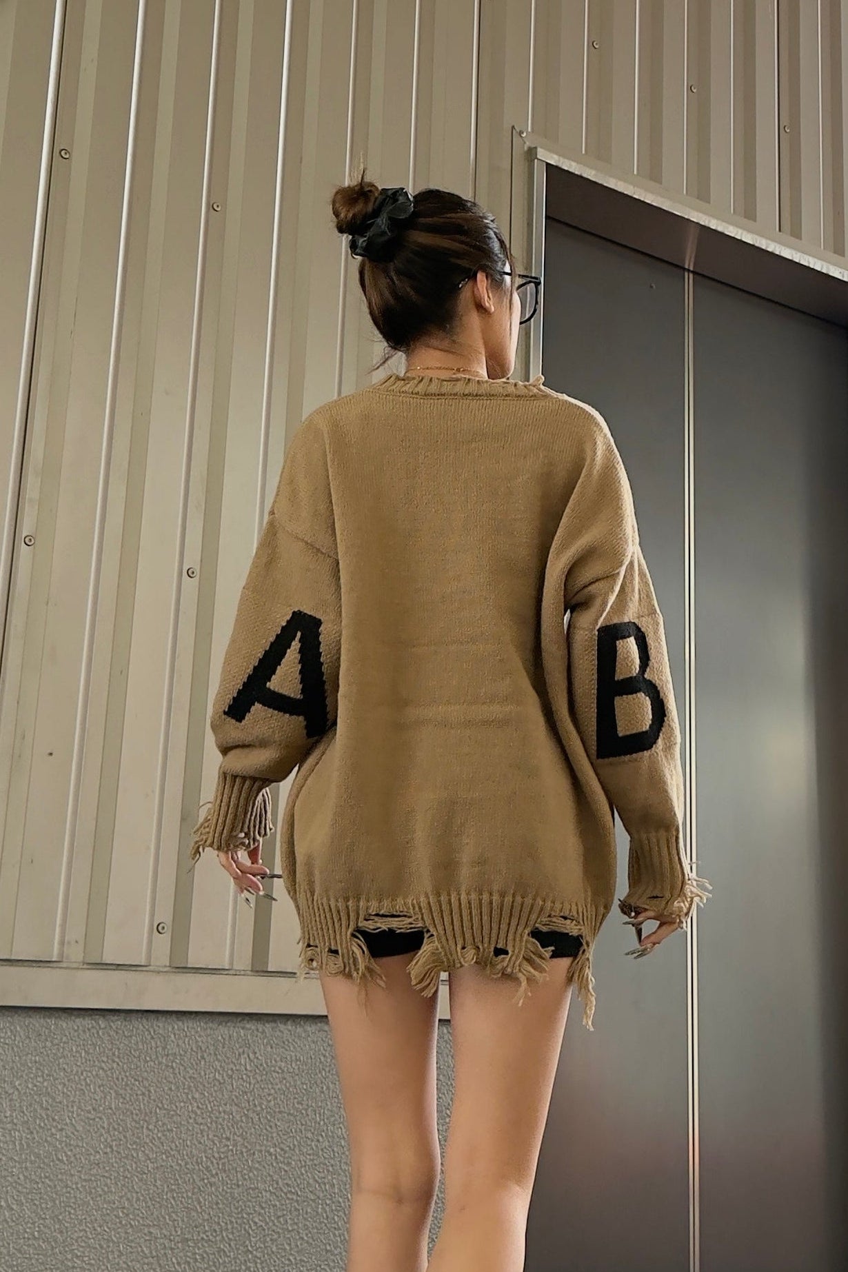 ナンバリングオーバーニット NA10121