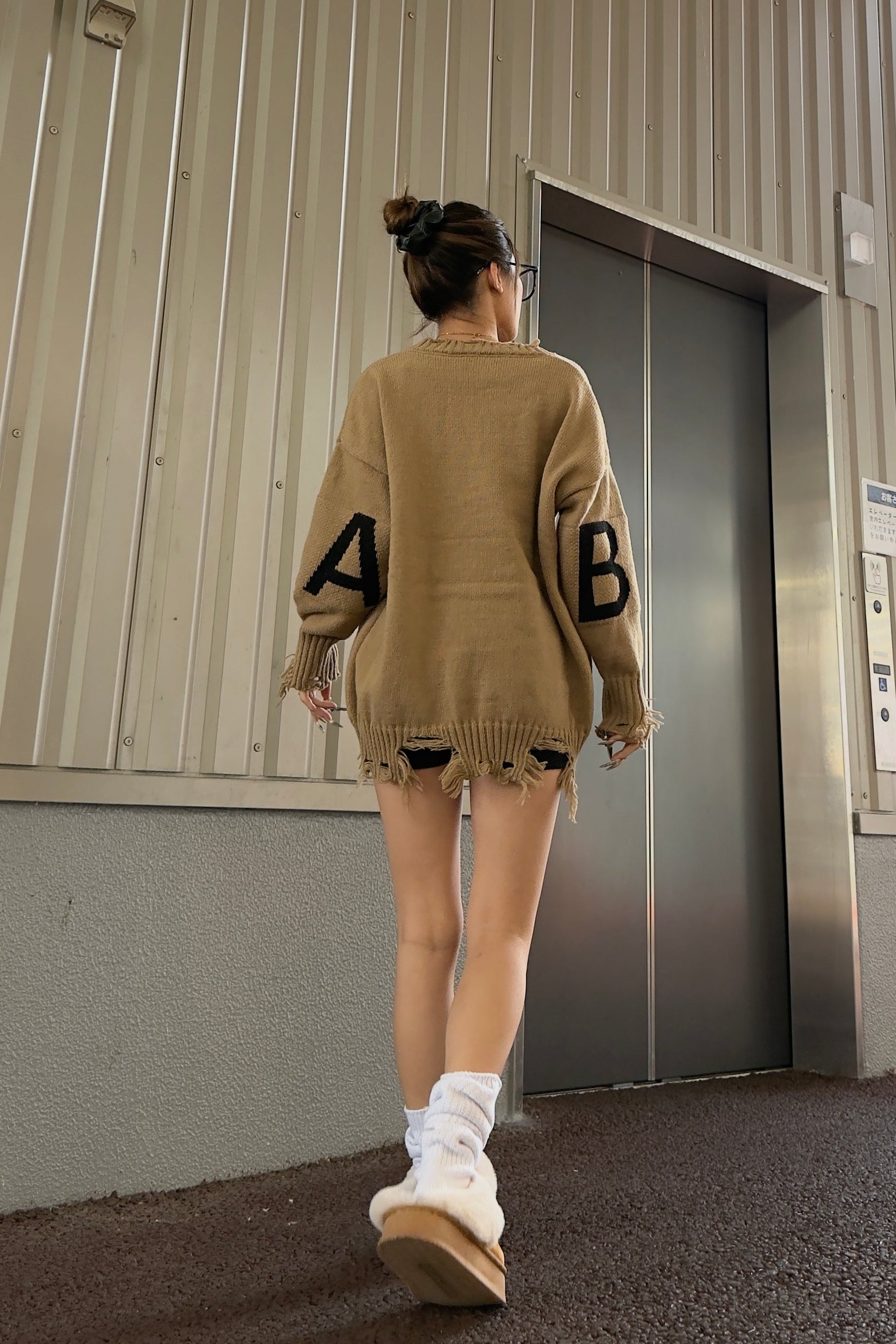 ナンバリングオーバーニット NA10121