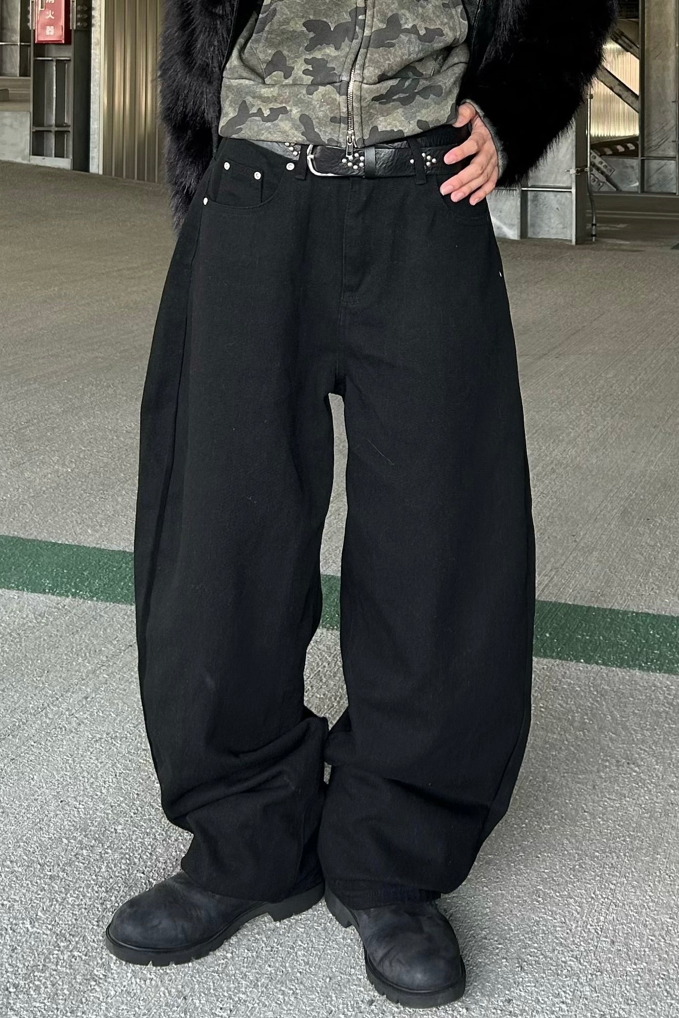 バックポケットデザインパンツ NA10335