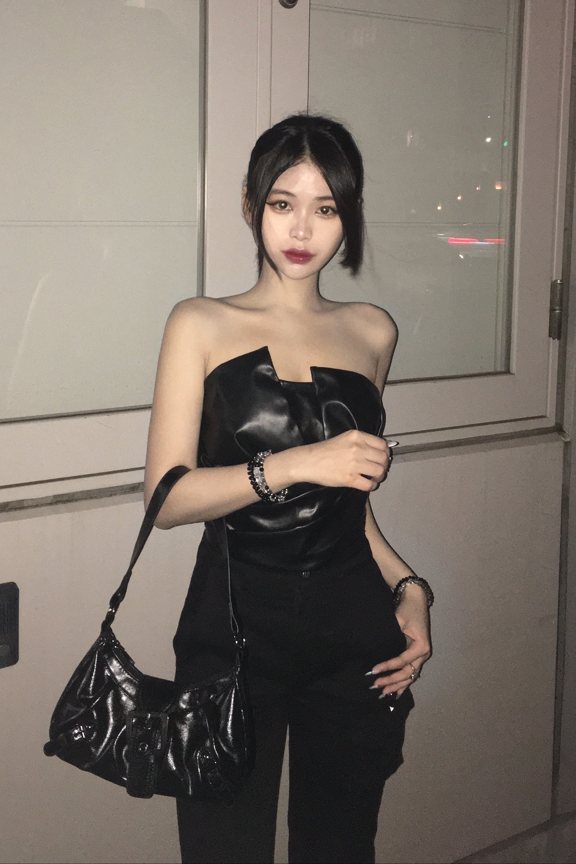 フロントバックルショルダーバッグ NA10734