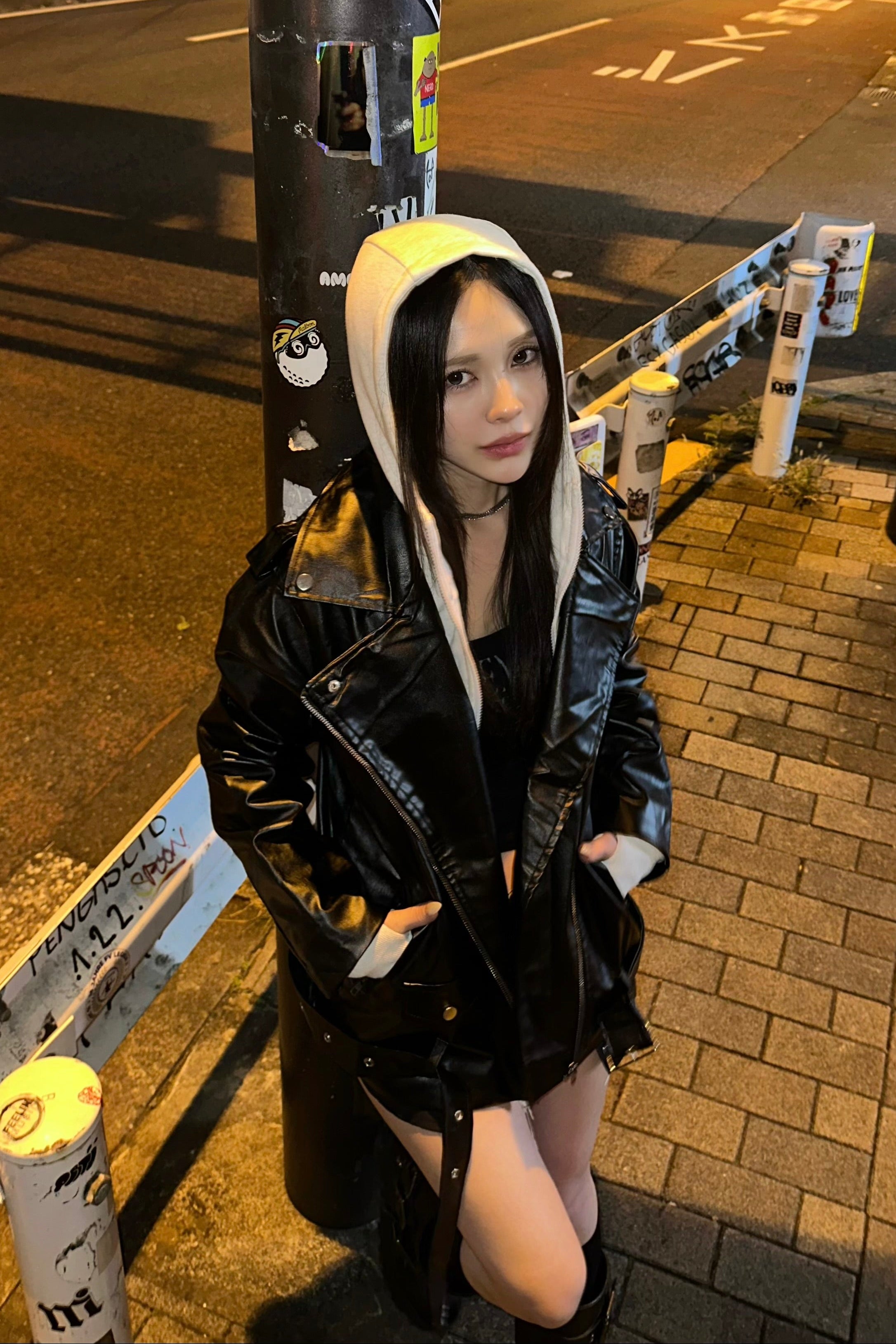 オーバーサイズストラップライダース NA10191