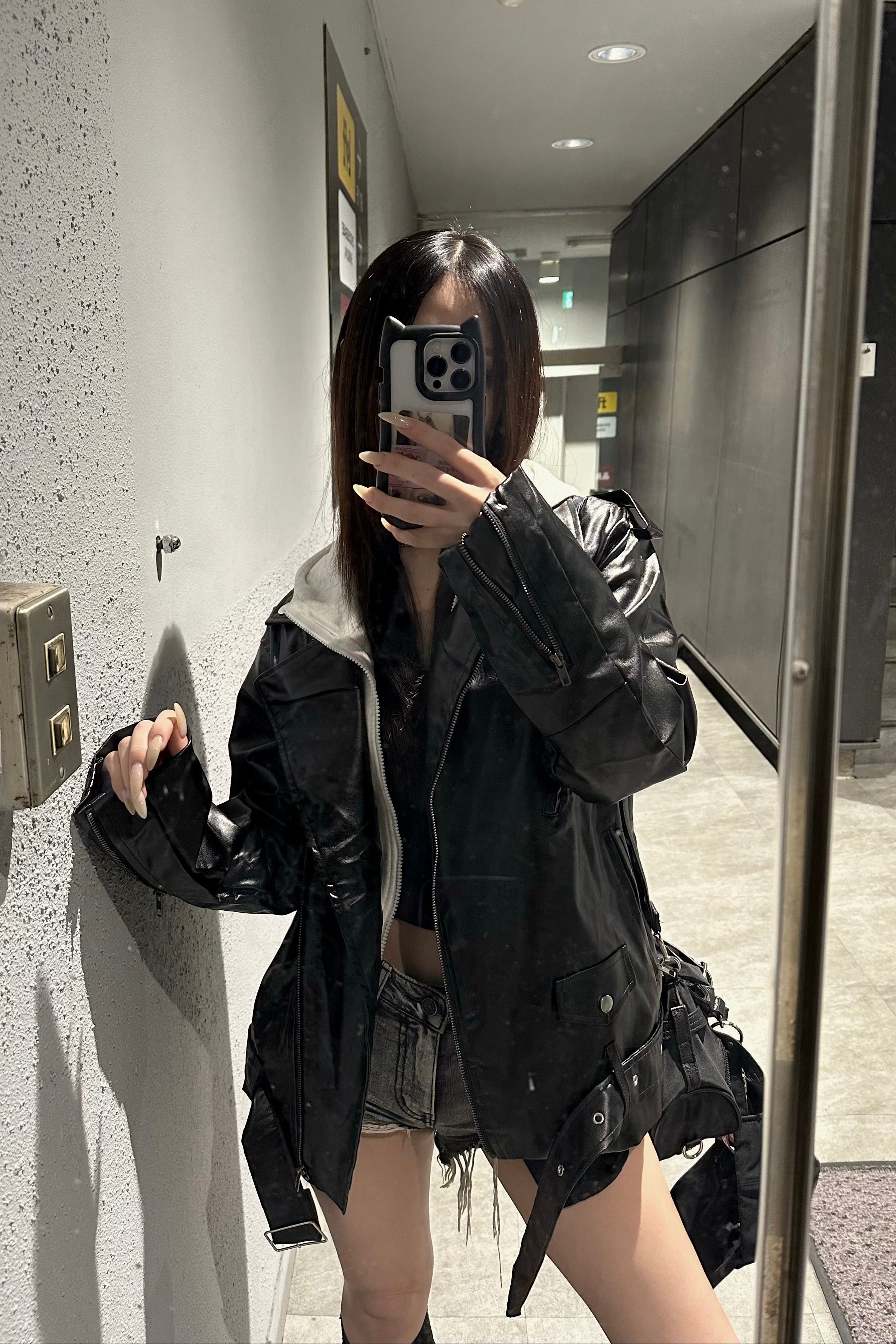 オーバーサイズストラップライダース NA10191