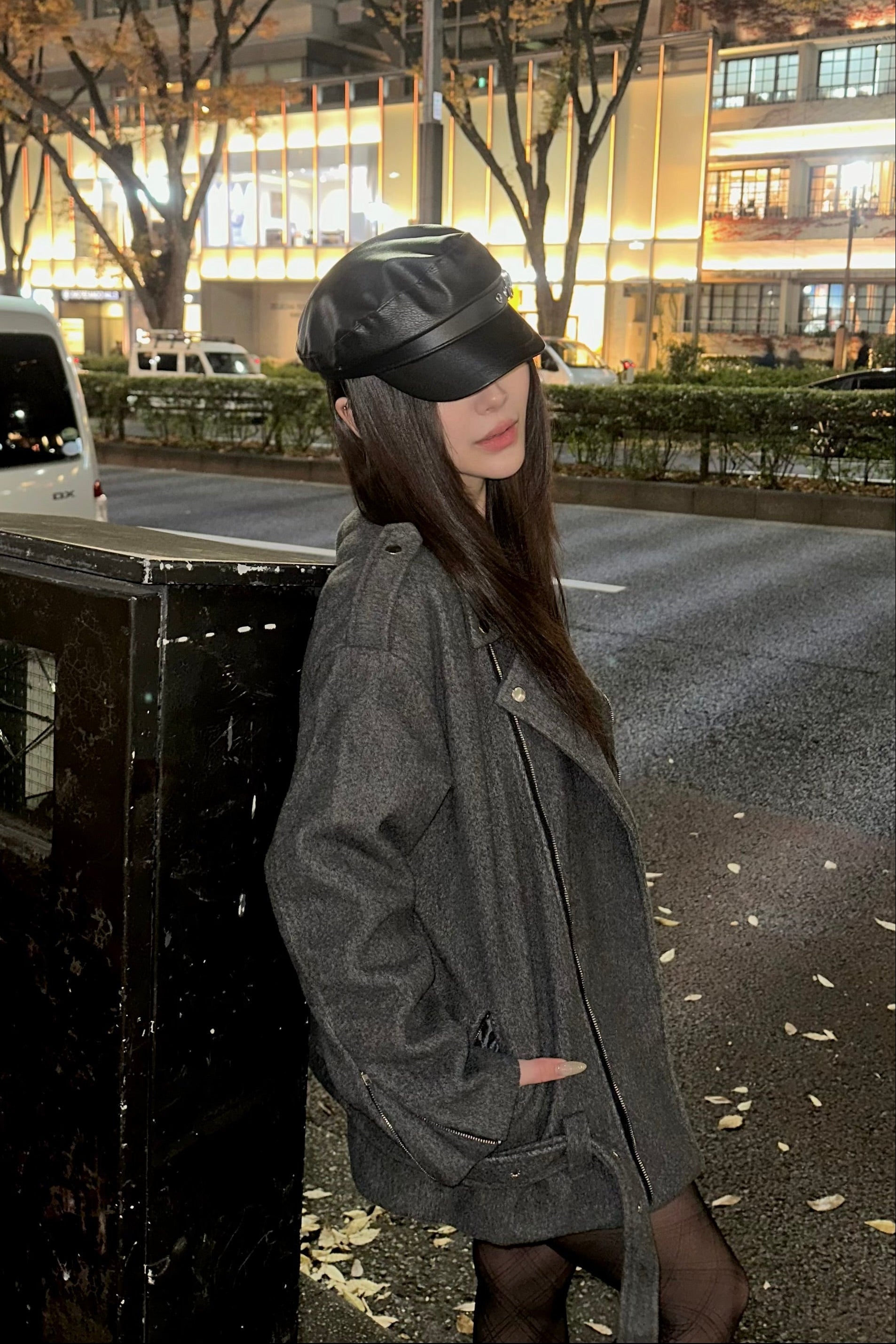 シャギーオーバーライダースコート NA10207