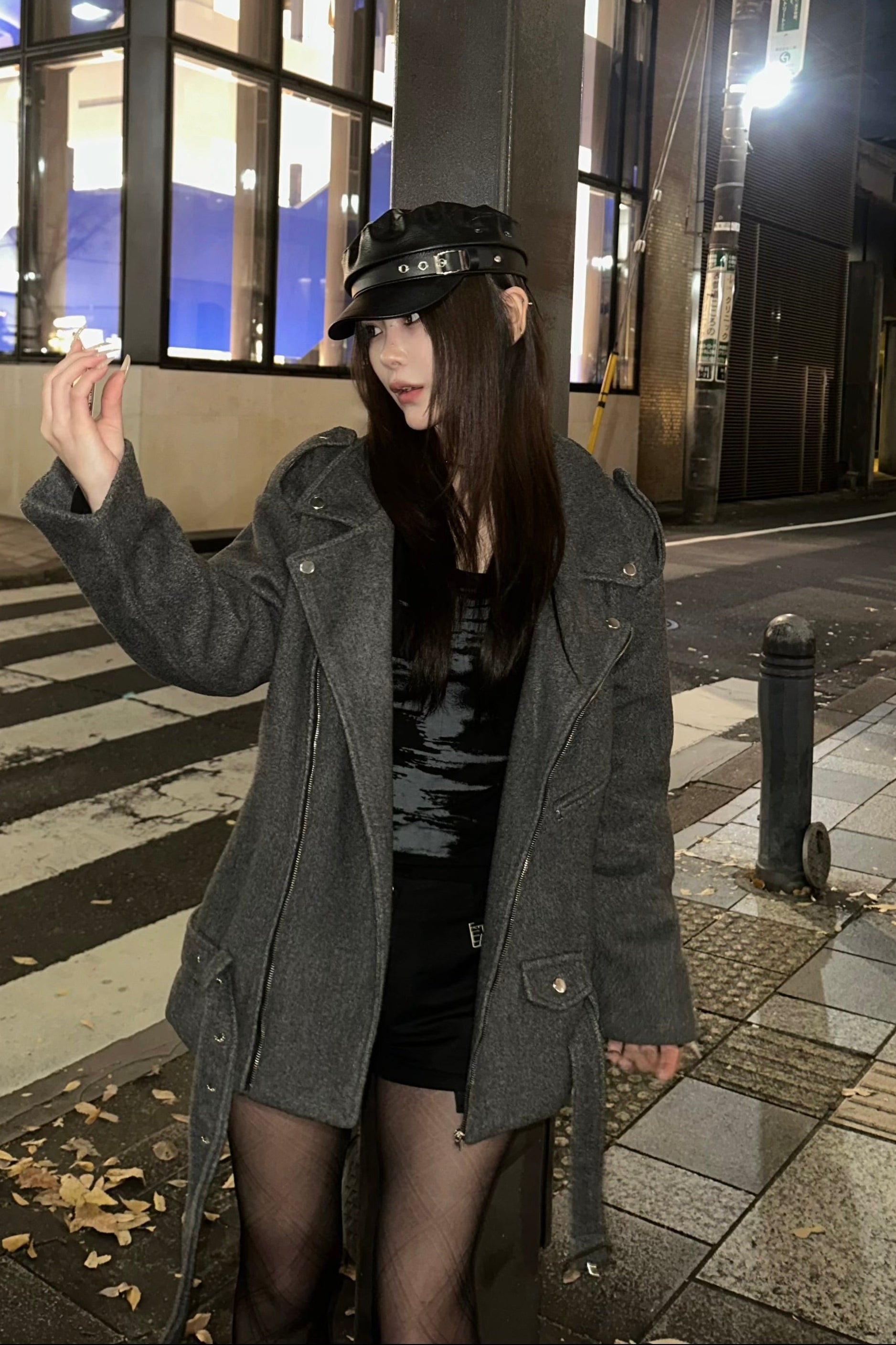 シャギーオーバーライダースコート NA10207