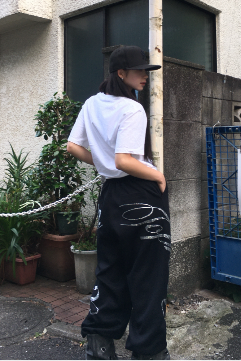 ストーンビッグスウェットパンツ NA10786