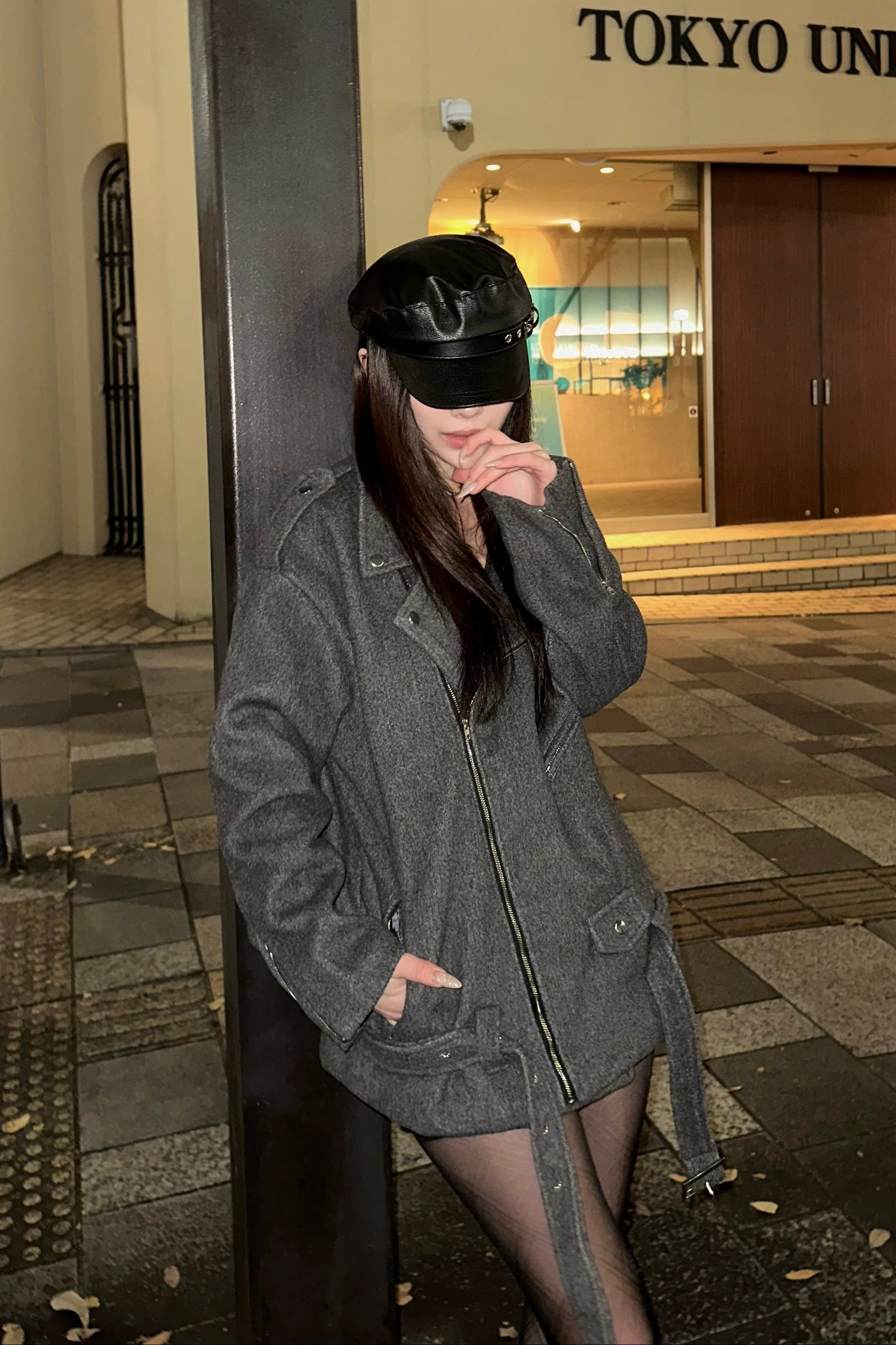 シャギーオーバーライダースコート NA10207