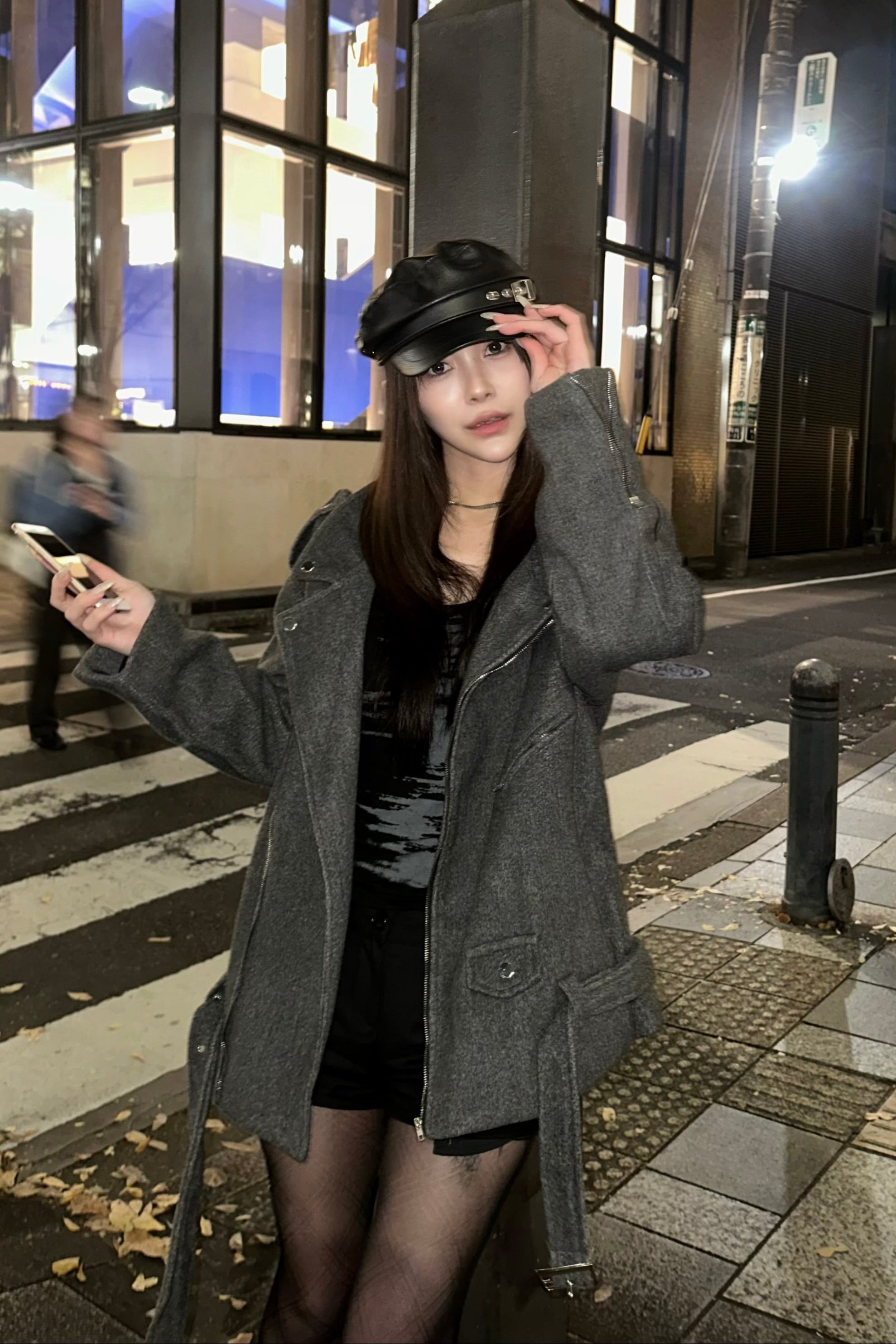 シャギーオーバーライダースコート NA10207