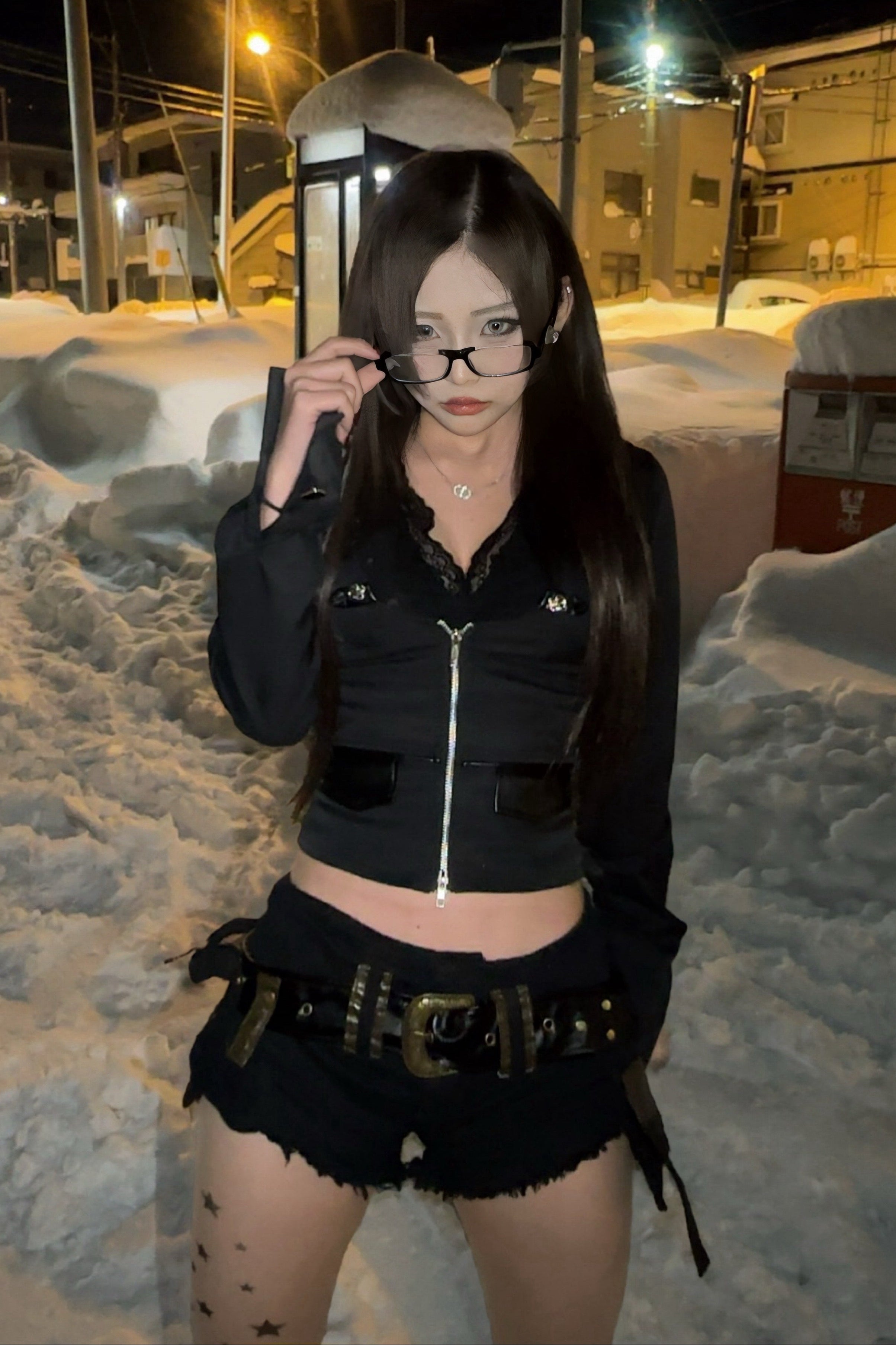 Vネックナポレオントップス NA10381