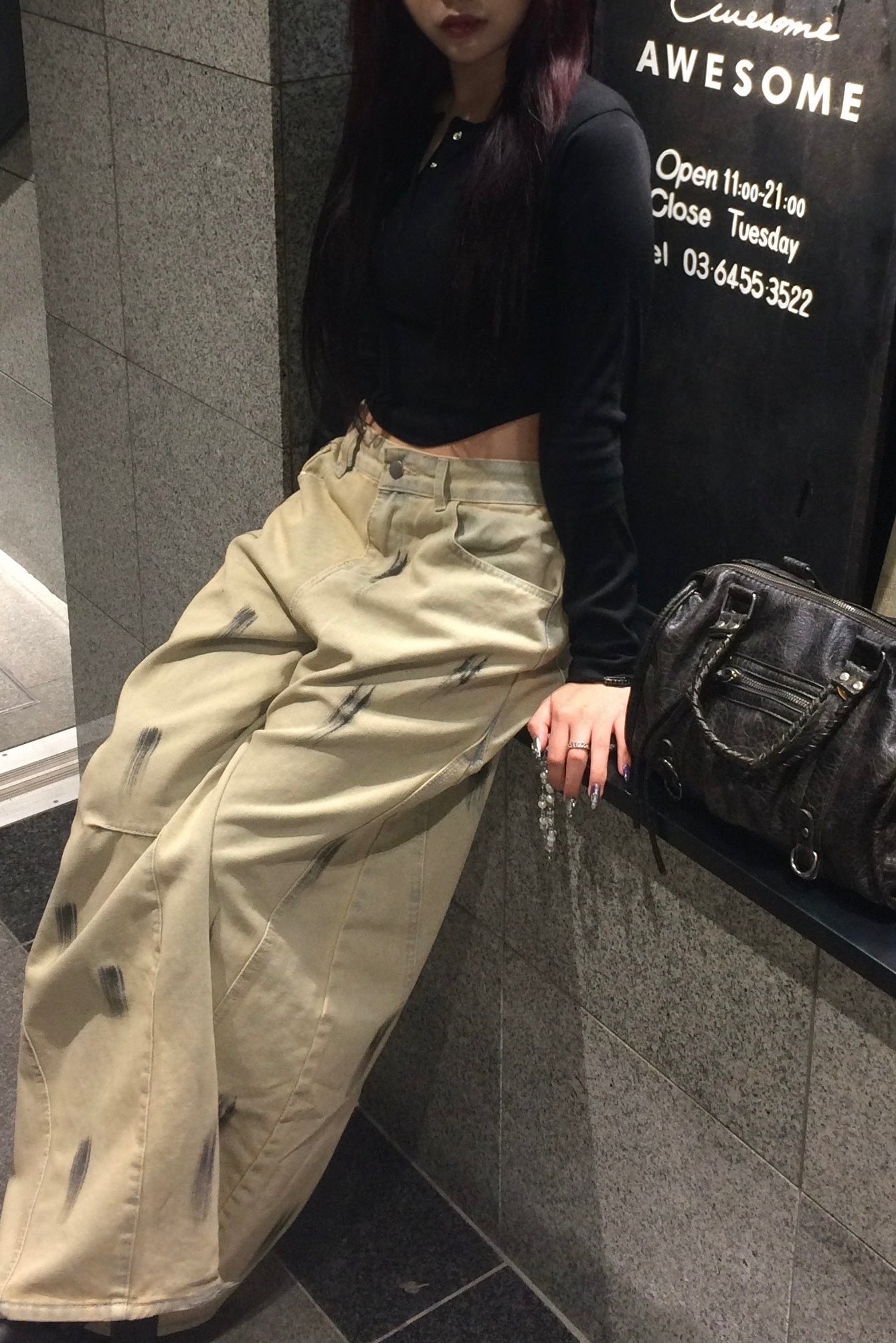 ウォッシュバルーンデニム NA10166