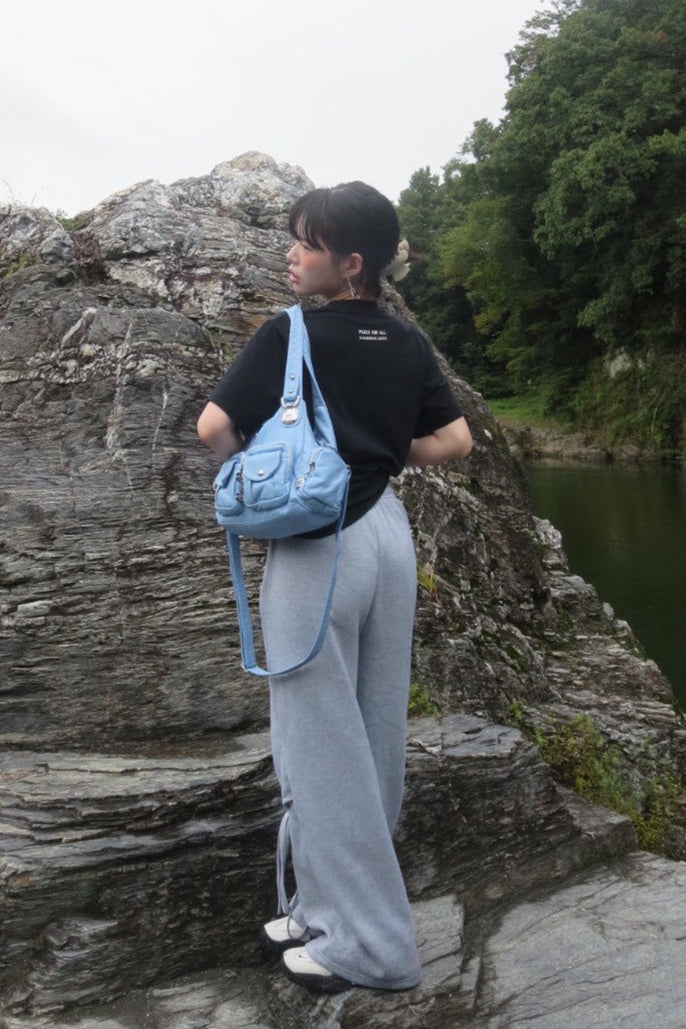 ストリングリボンスウェットパンツ NA10074