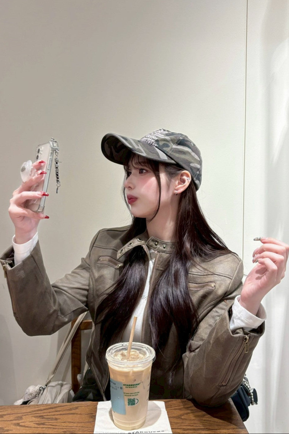 クロップドレザージャケット NA10096