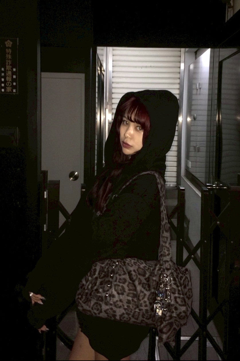 レオパードハンドバック NA10175