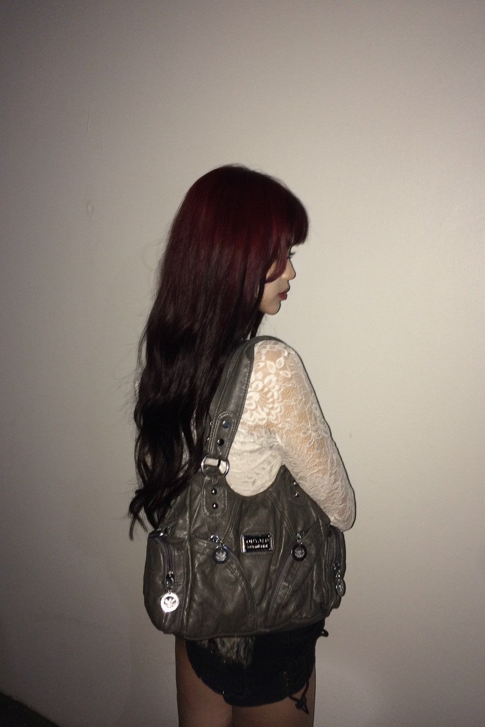 フェイクレザーショルダーバッグ NA10181