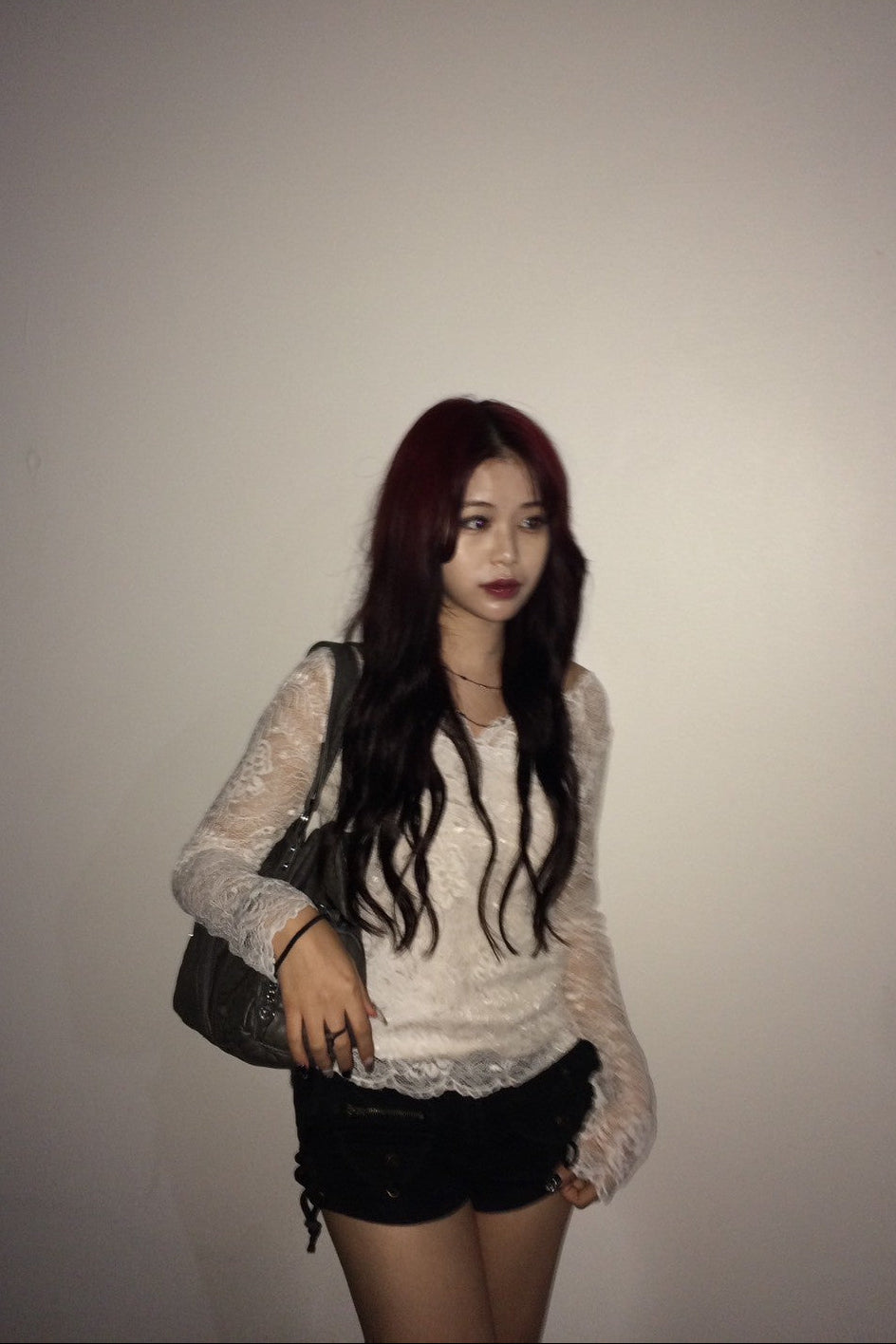 フェイクレザーショルダーバッグ NA10181