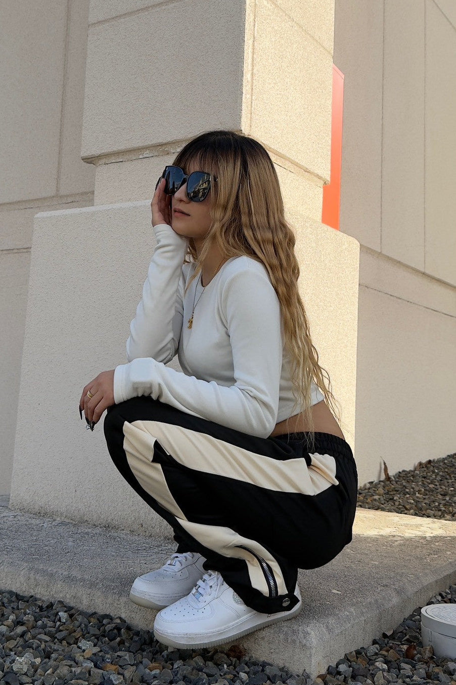 サイドラインジップパンツ NA10030