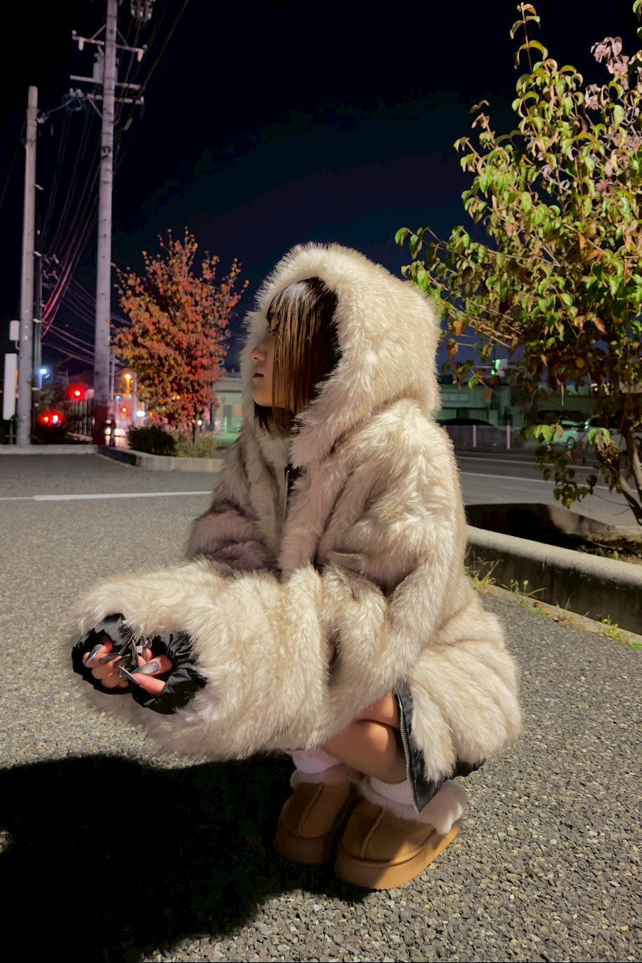 リバーシブルファーブルゾン NA10041