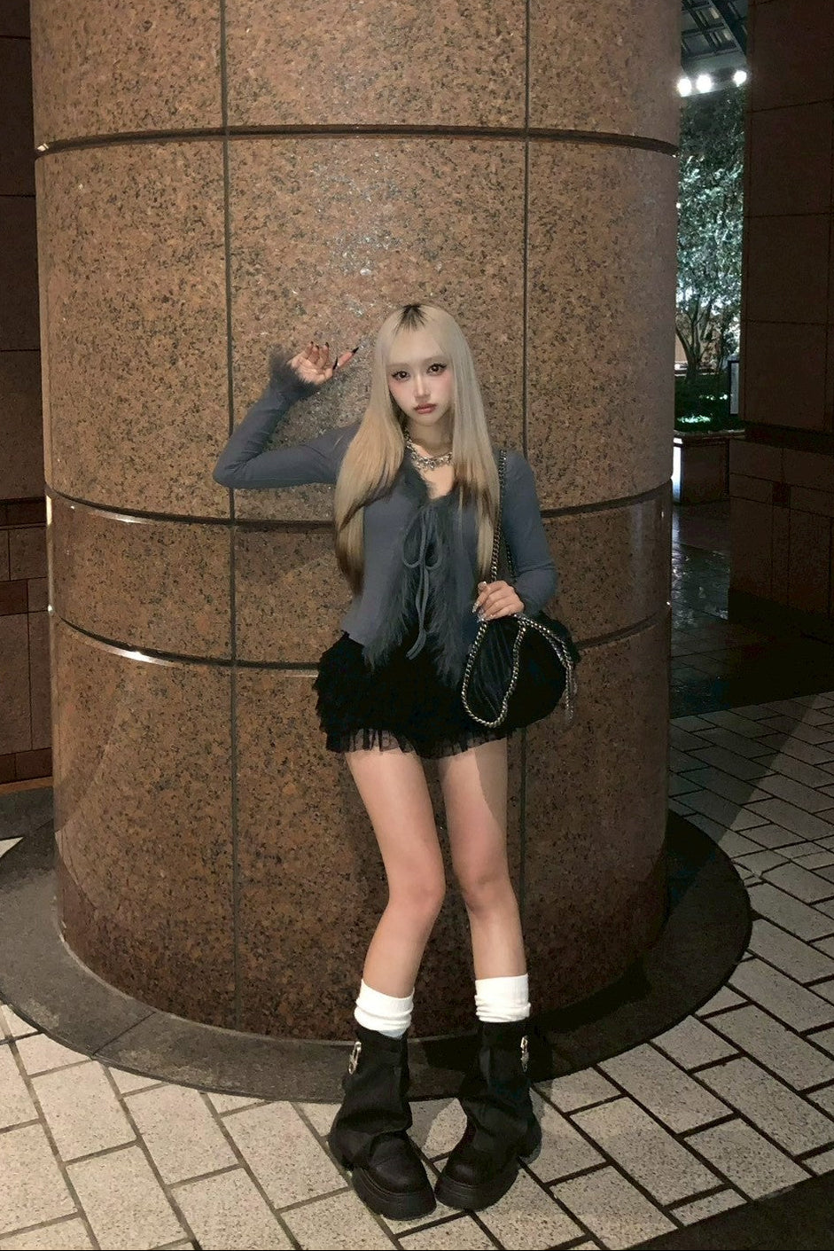 ミディアムチャームカバーブーツ NA10060