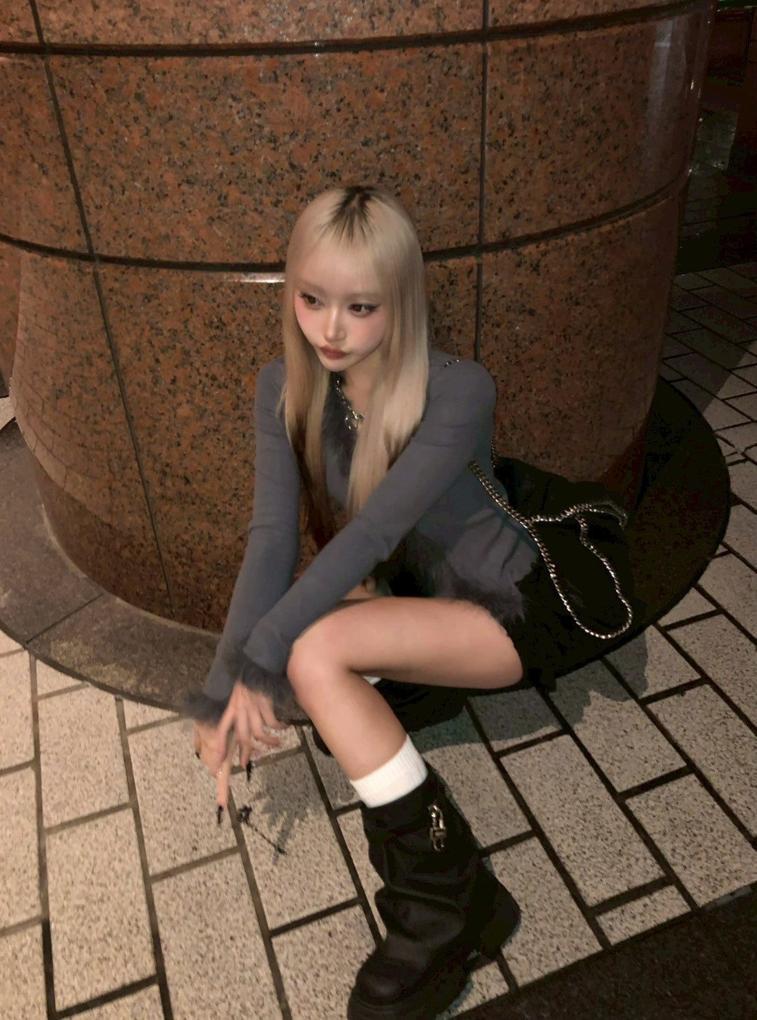 ミディアムチャームカバーブーツ NA10060