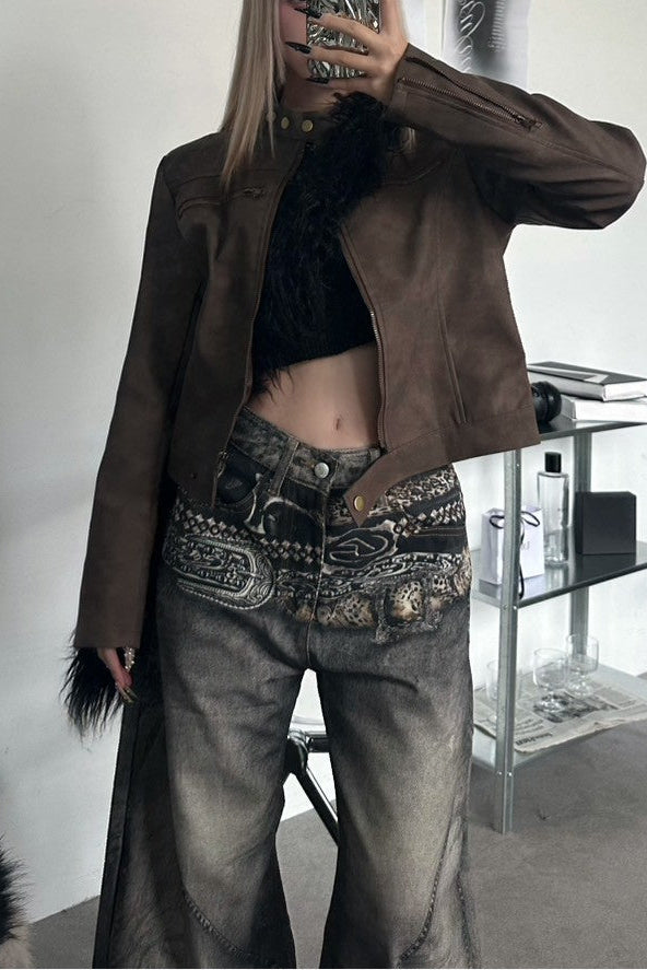 デザインワイドビンテージデニム NA10061