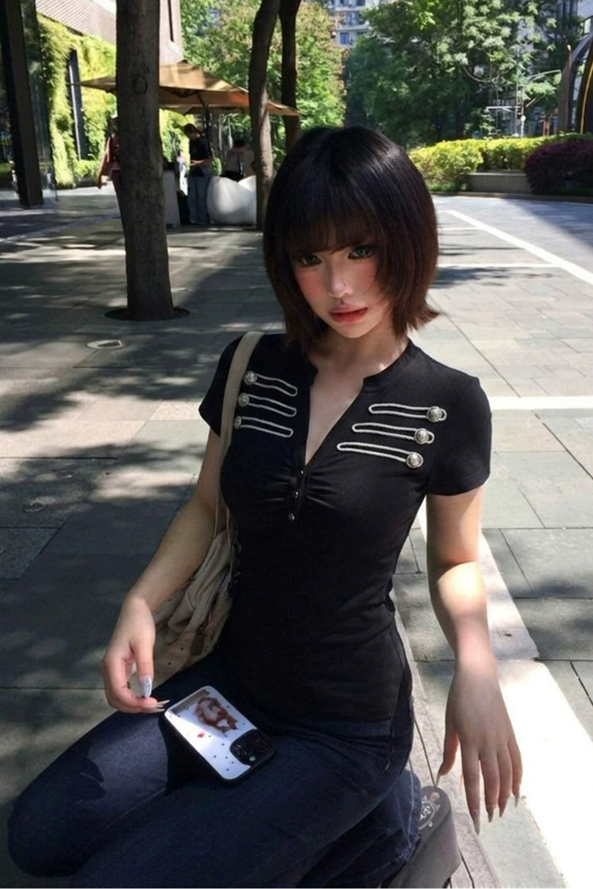 コンパクトナポレオンシャツ NA10577