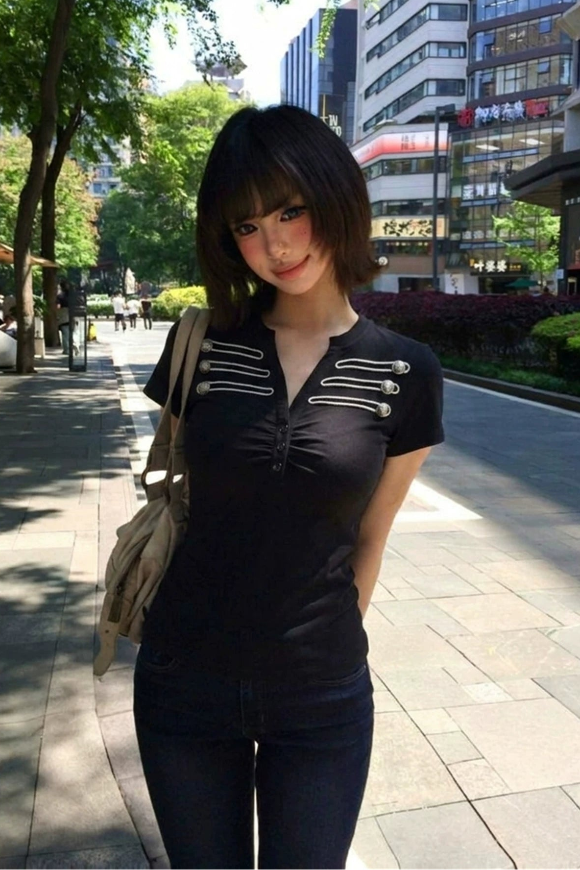 コンパクトナポレオンシャツ NA10577
