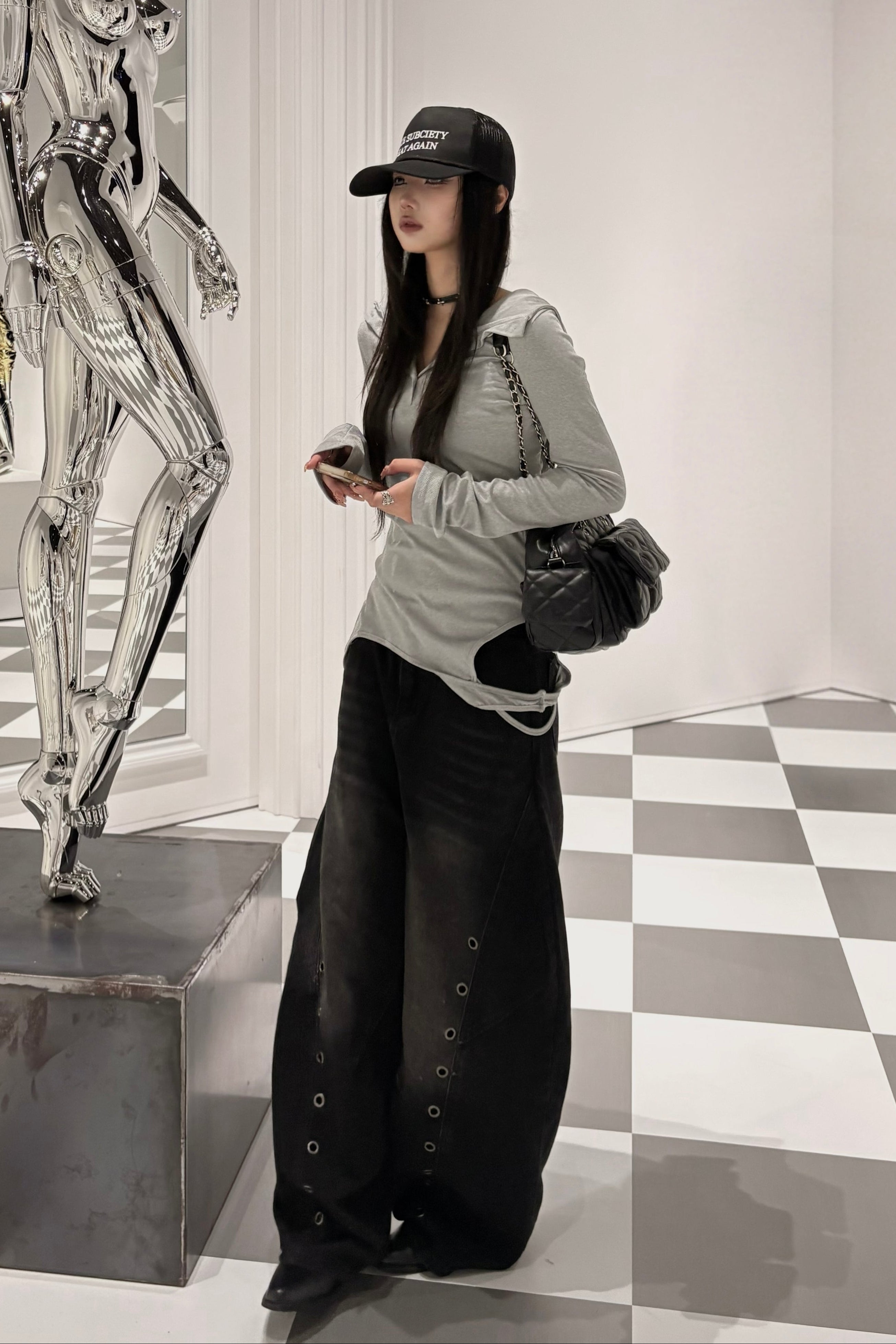 サイドカットフードトップス NA10441