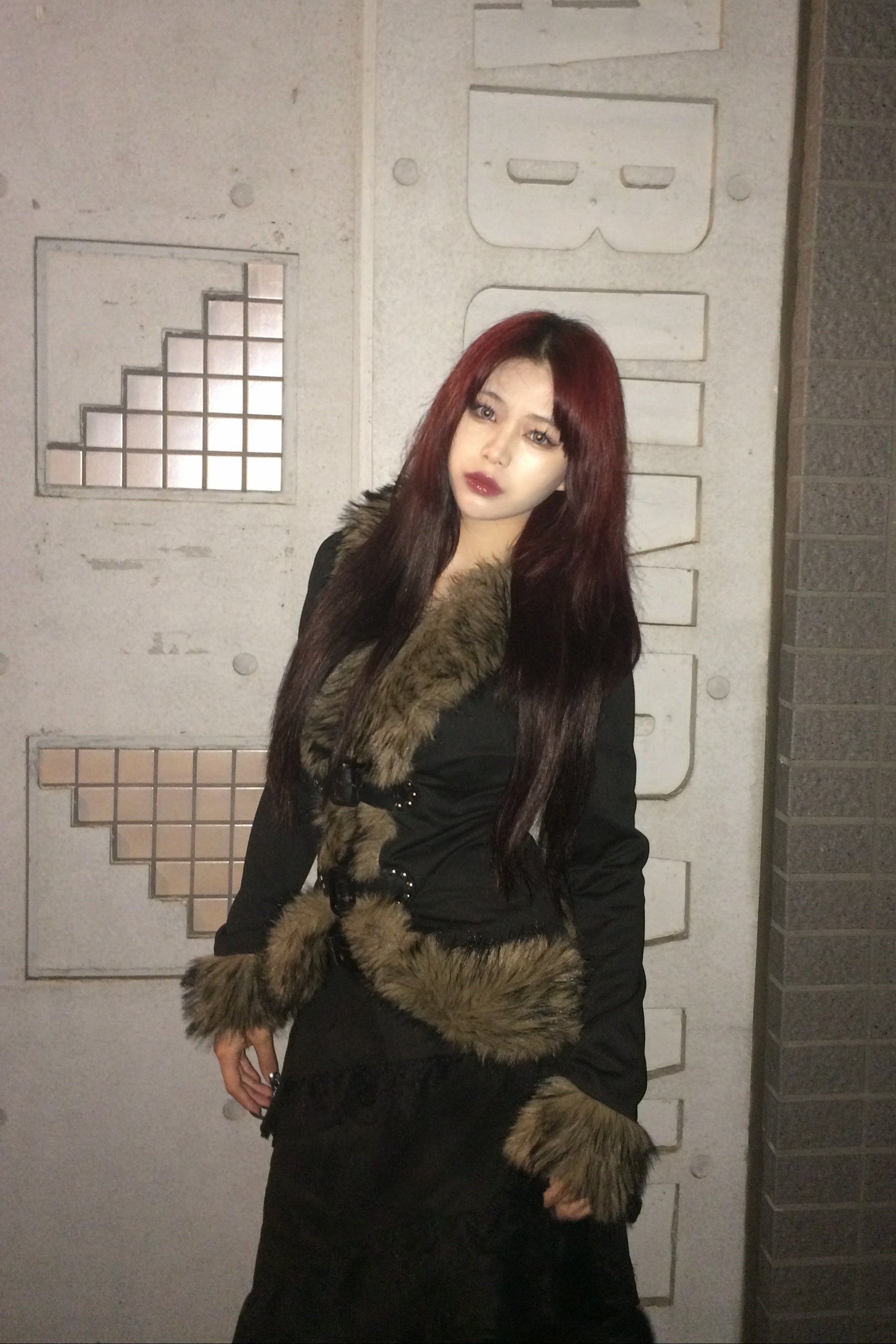 ファーバックルジャケット NA10172