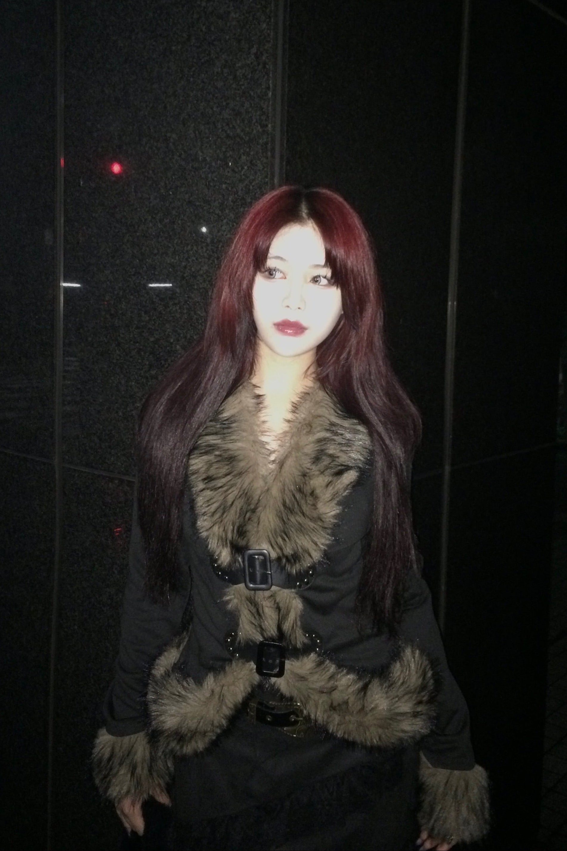 ファーバックルジャケット NA10172