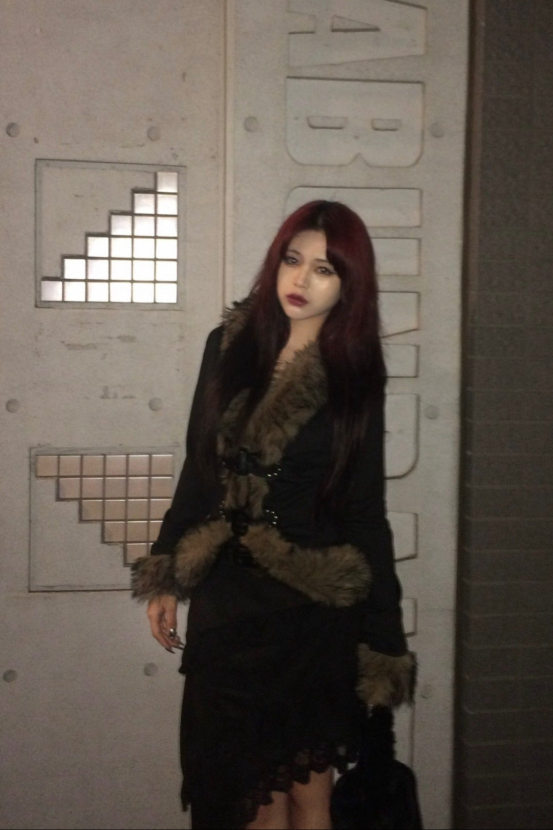 ファーバックルジャケット NA10172