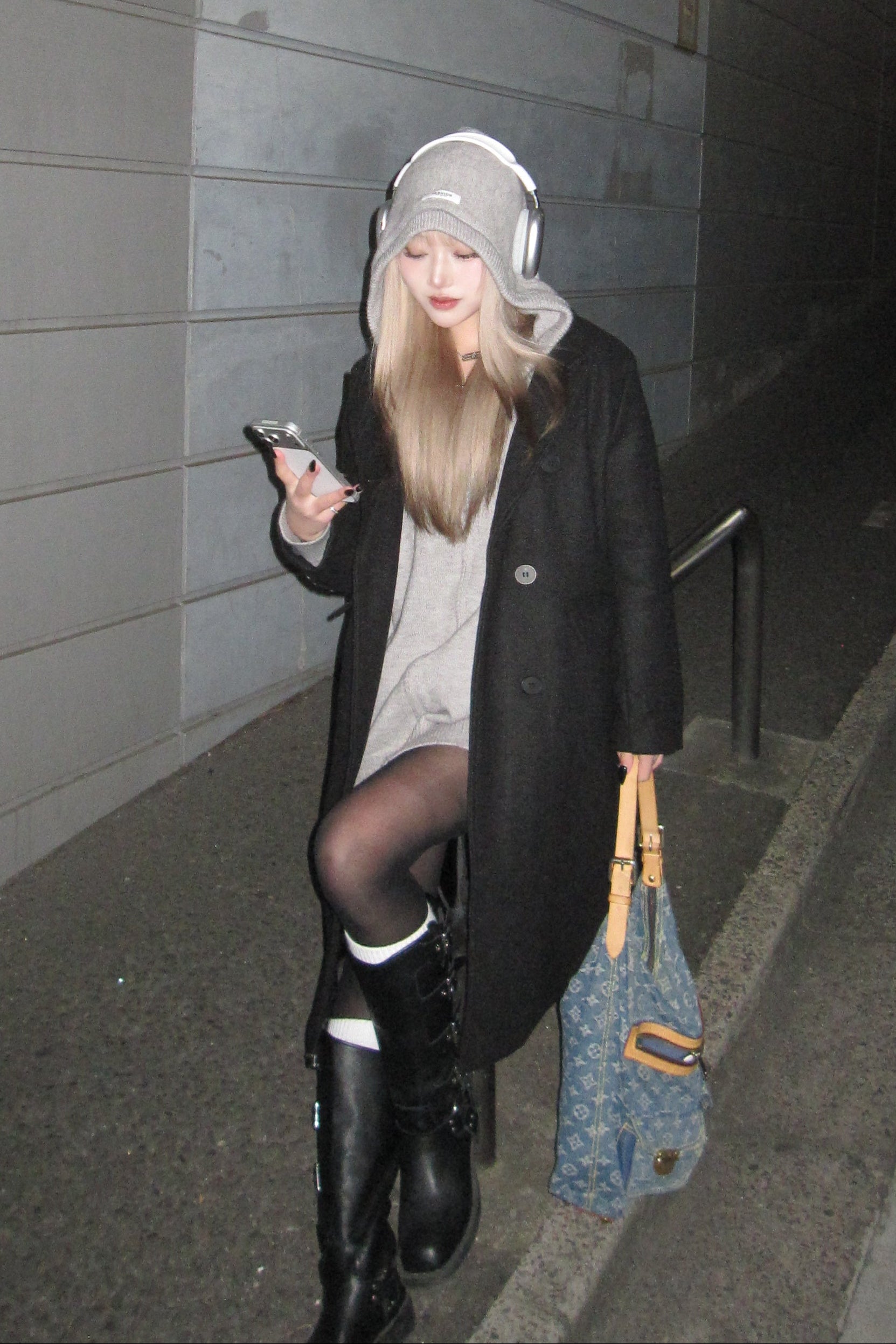 オーバーサイズロングコート NA10391