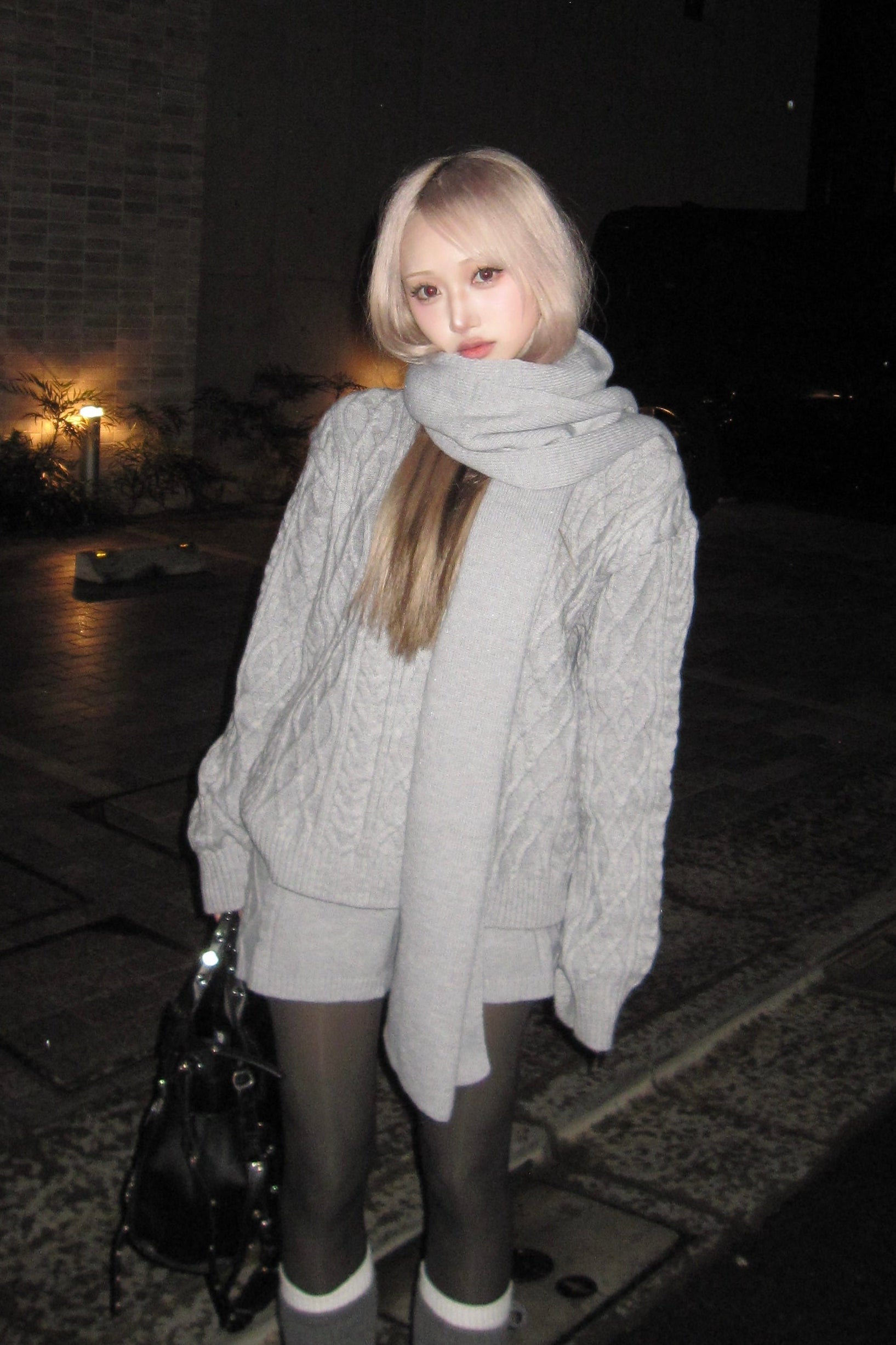 グレーニットセットアップ NA10397