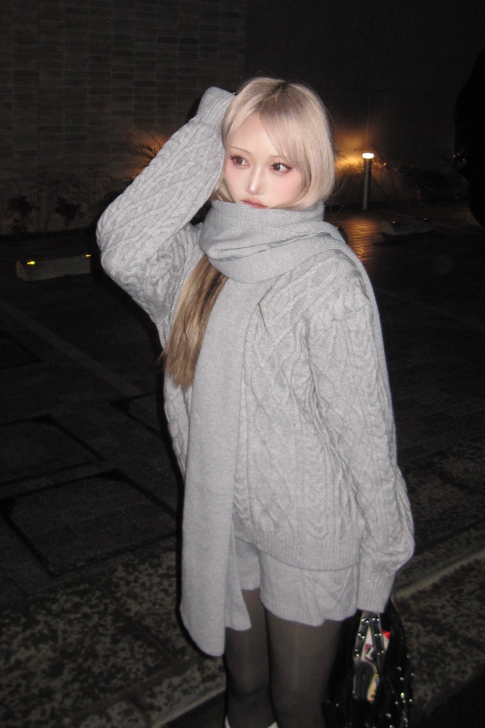 グレーニットセットアップ NA10397