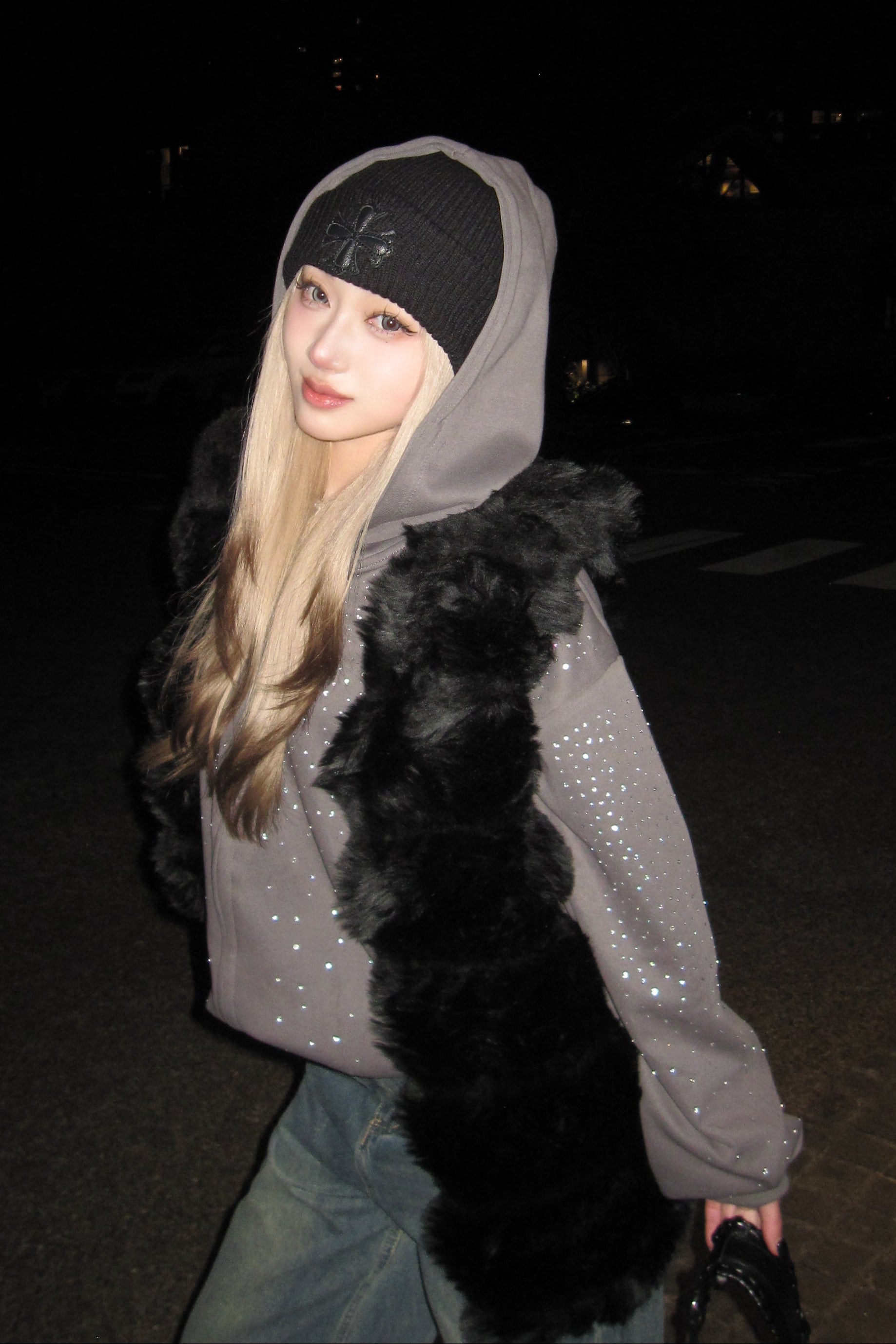 モコモコファーベスト NA10398